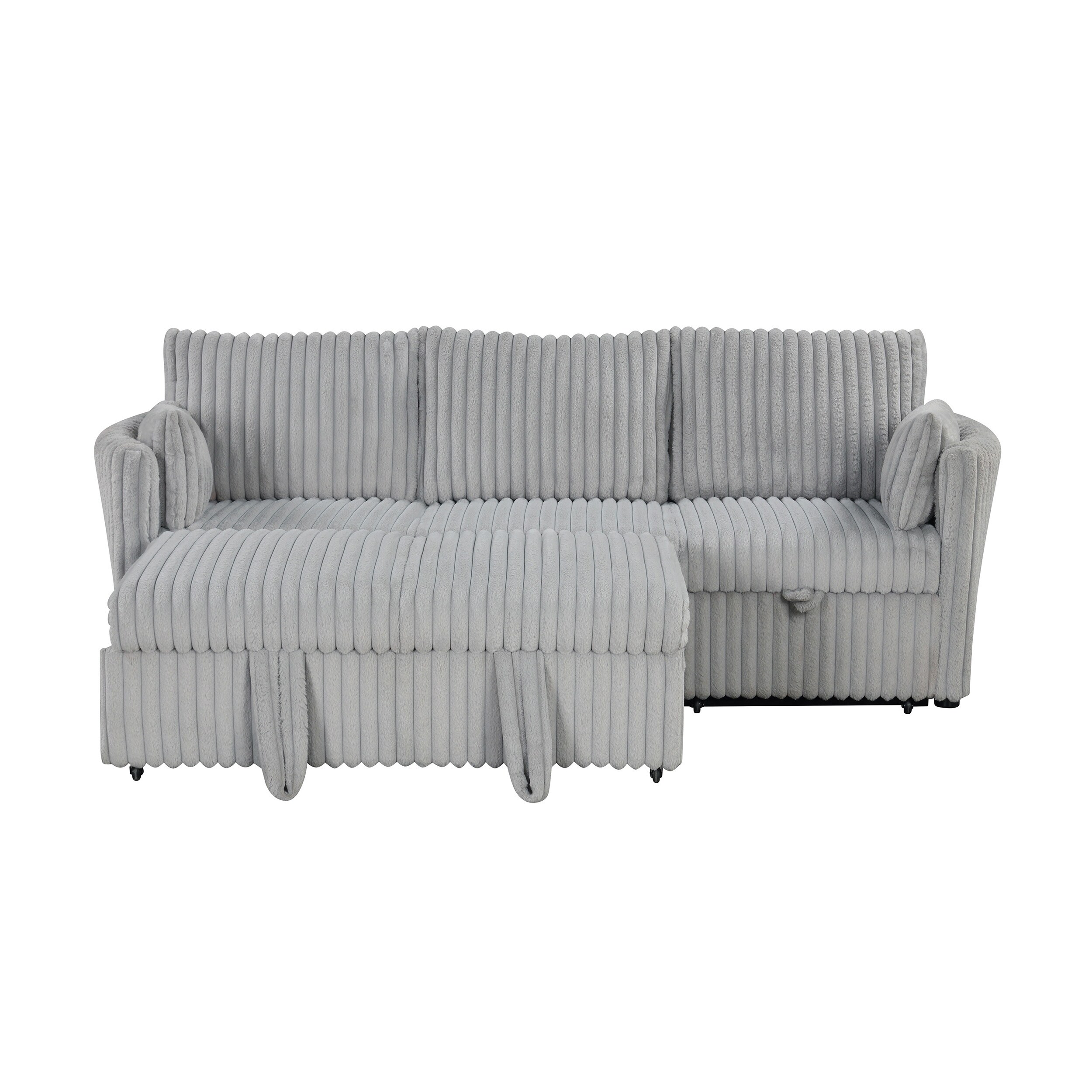 Furniture of America IDFSL64002GY-SF Sofas-Loveseats - View #5