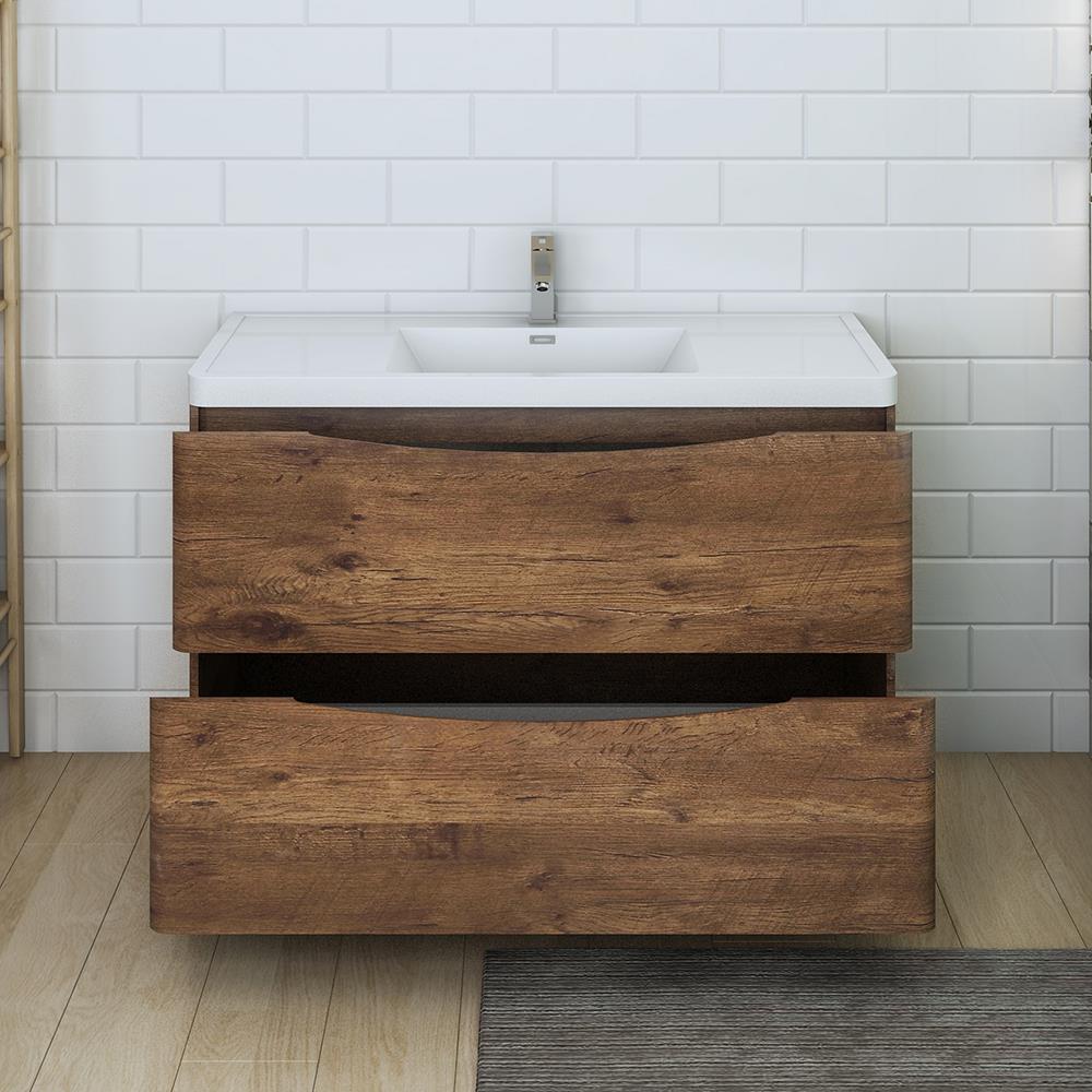 Fresca FCB9148RW-I Bath-Vanity-Combo - View #4