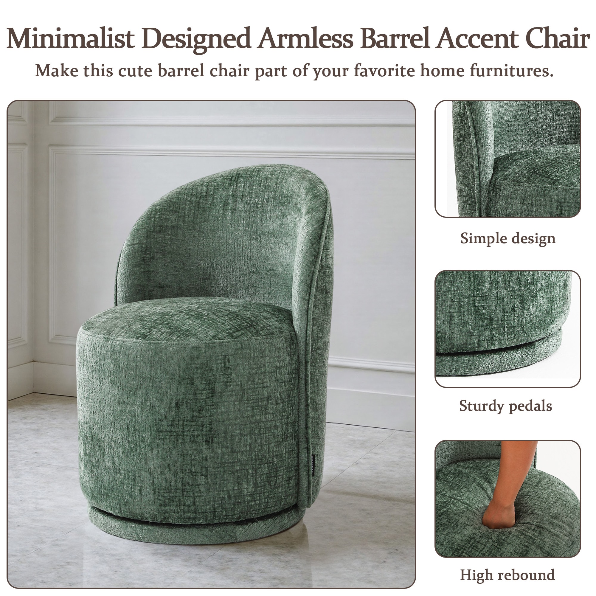 Dreamsidea LS-CH0062-CH-GRE-2 Dining-Chairs - View #6