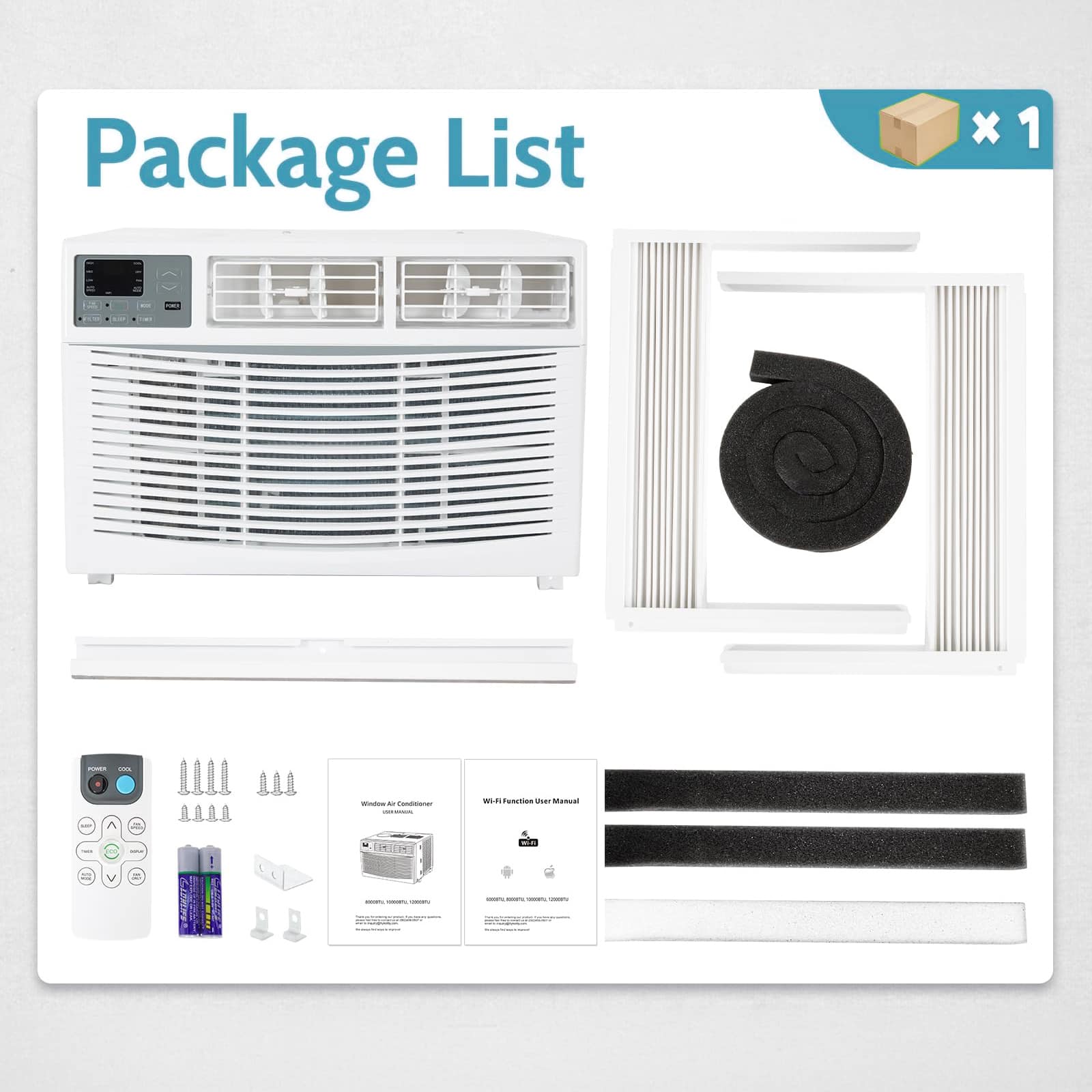 BILT HARD HFF-0804 Window-Air-Conditioners - View #7