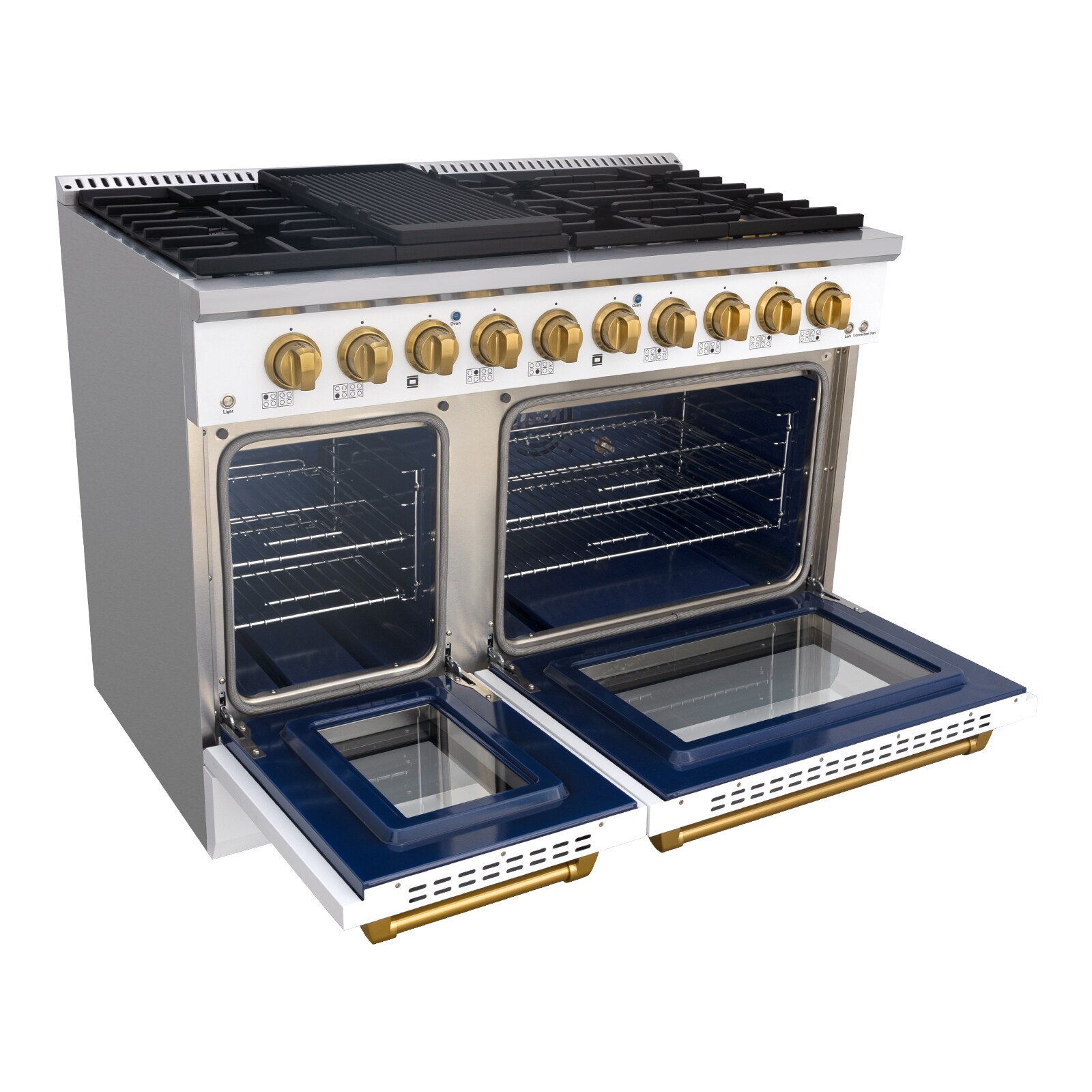 Akicon AK-JK48A1-WG Double-Oven-Gas-Ranges - View #5