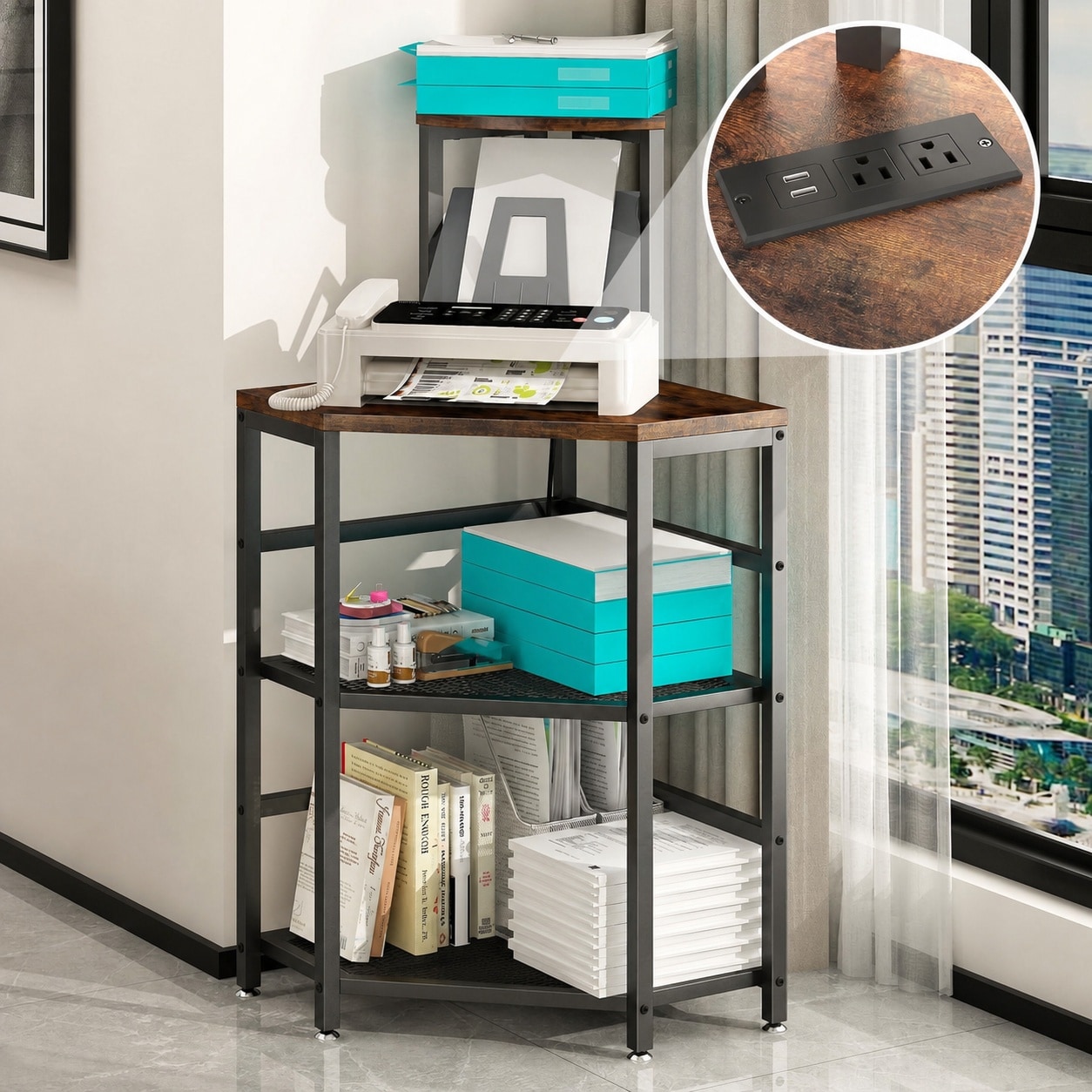 UUDULY LUU0730U054 Office-Carts - View #2