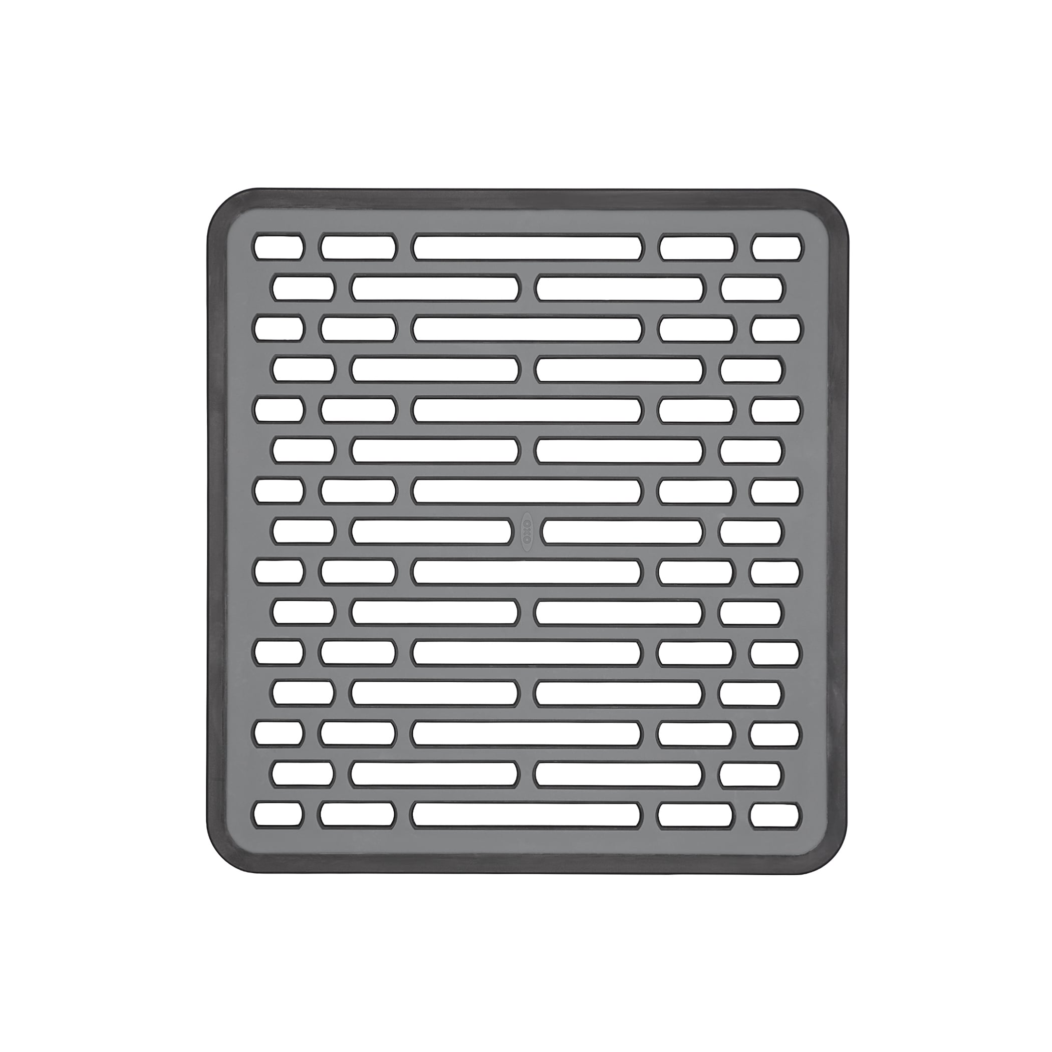 OXO 12.25-in x 11.25-in Back Center Drain Silicone Sink Mat in the Sink  Grids & Mats department at