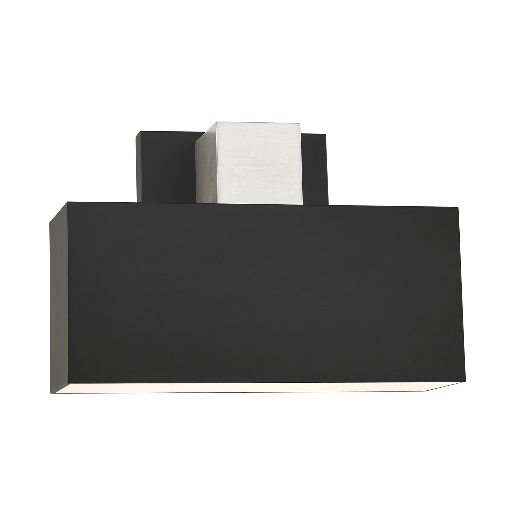 Lynx Minimalist Black Brass Outdoor ADA Wall Sconce