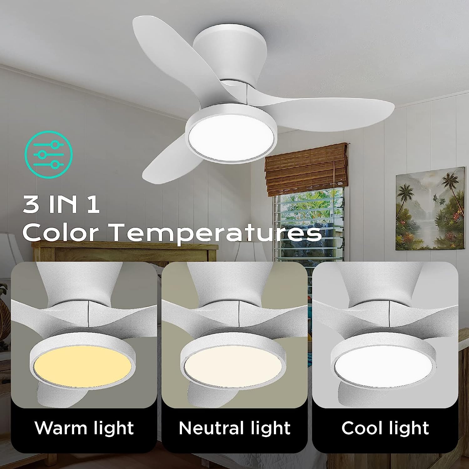 TALOYA TLY-F1-WE-X32 Ceiling-Fans - View #5