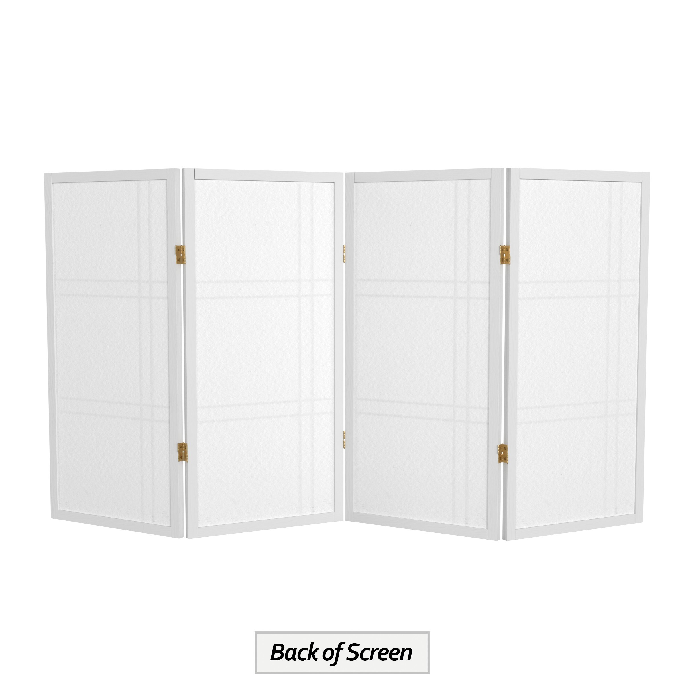 Red Lantern DC36-WHT-4P Indoor-Privacy-Screens - View #2