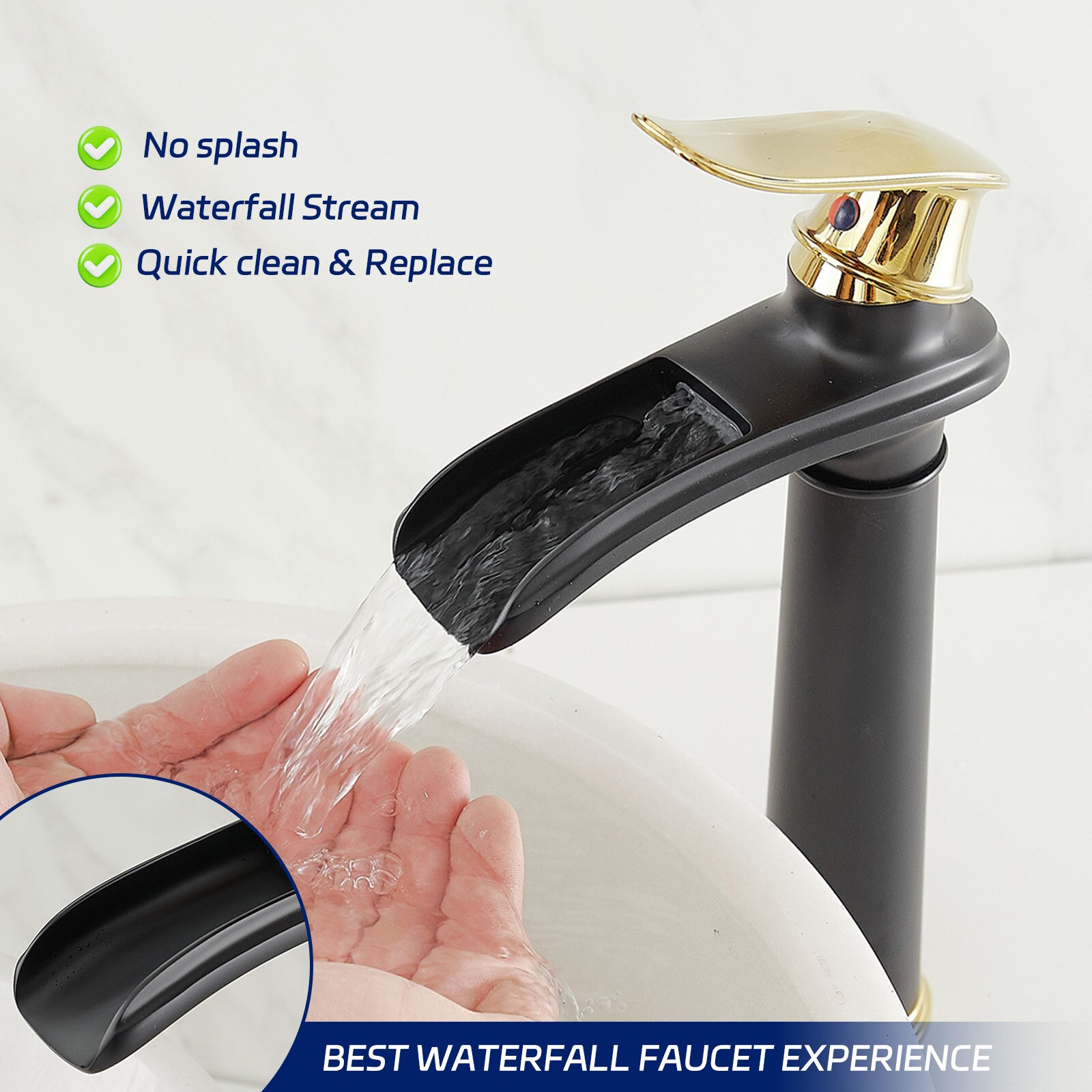BWE A-96046H-GBK Lavatory-Faucets - View #5