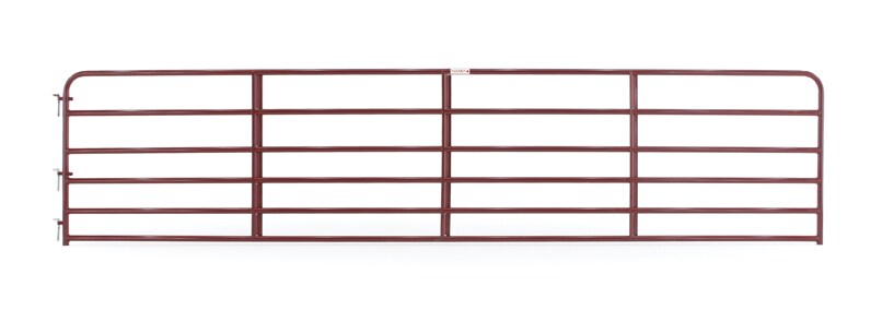 Tarter 4-ft H x 18-ft W Galvanized Steel Corral Flat-top Farm Fence Gate