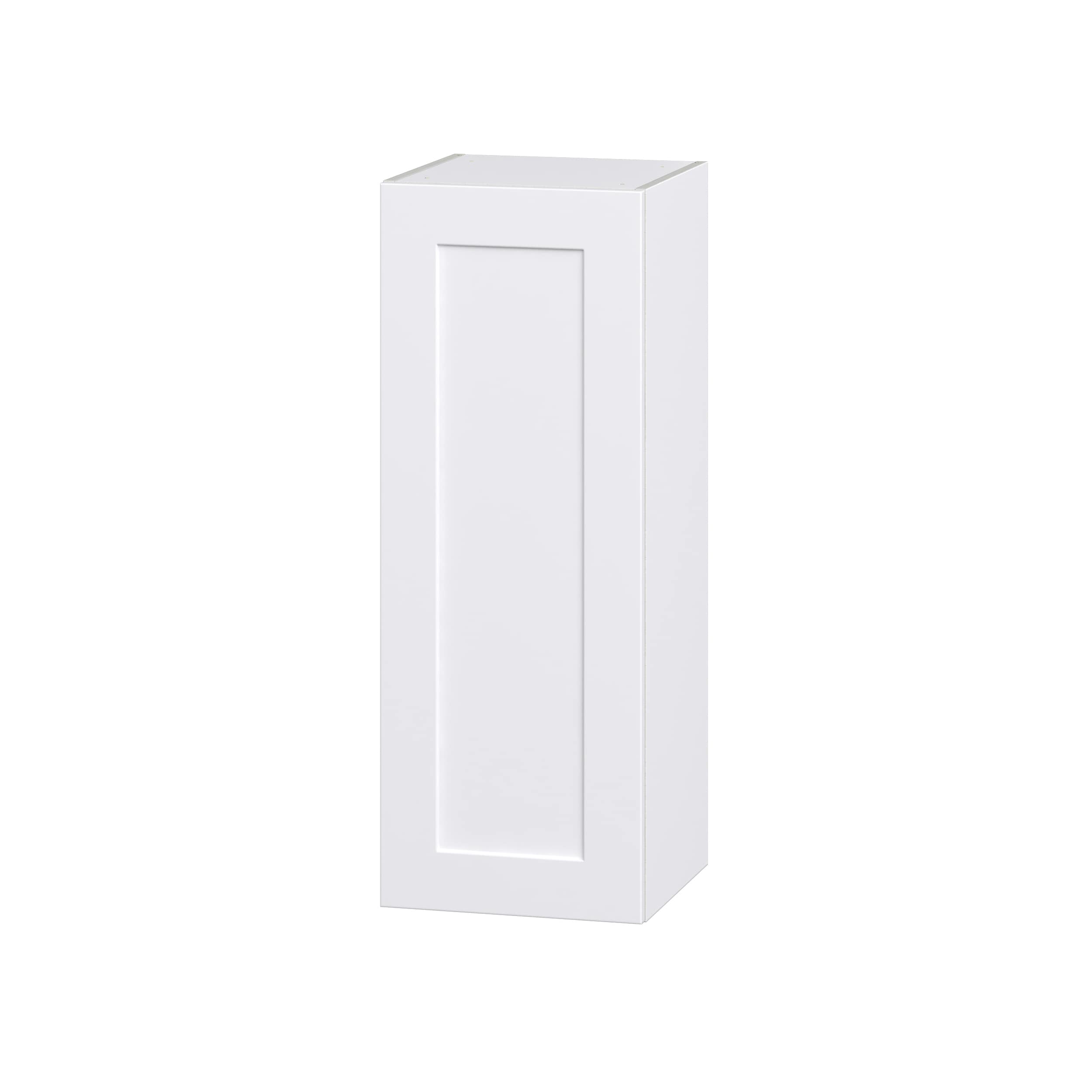 Hugo&Borg Jolie 15-in W x 40-in H x 14-in D Warm White Wall Fully Assembled Cabinet (Recessed Panel Shaker Door Style)