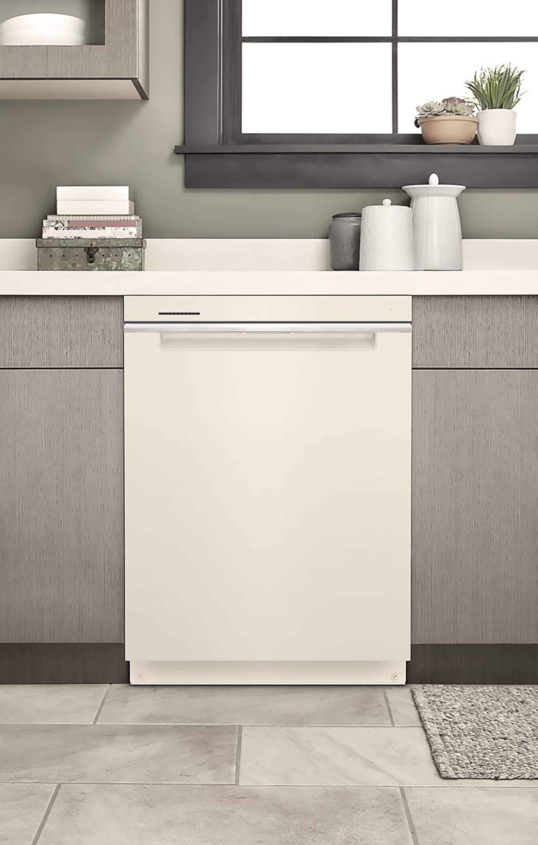 Beige Stainless Steel Energy Star Large Capacity Dishwasher