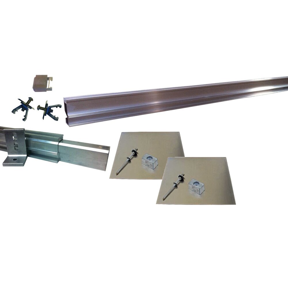 Grape Solar GS-8000-R-ASD 32-Piece Roof Solar Panel Mounting Kit