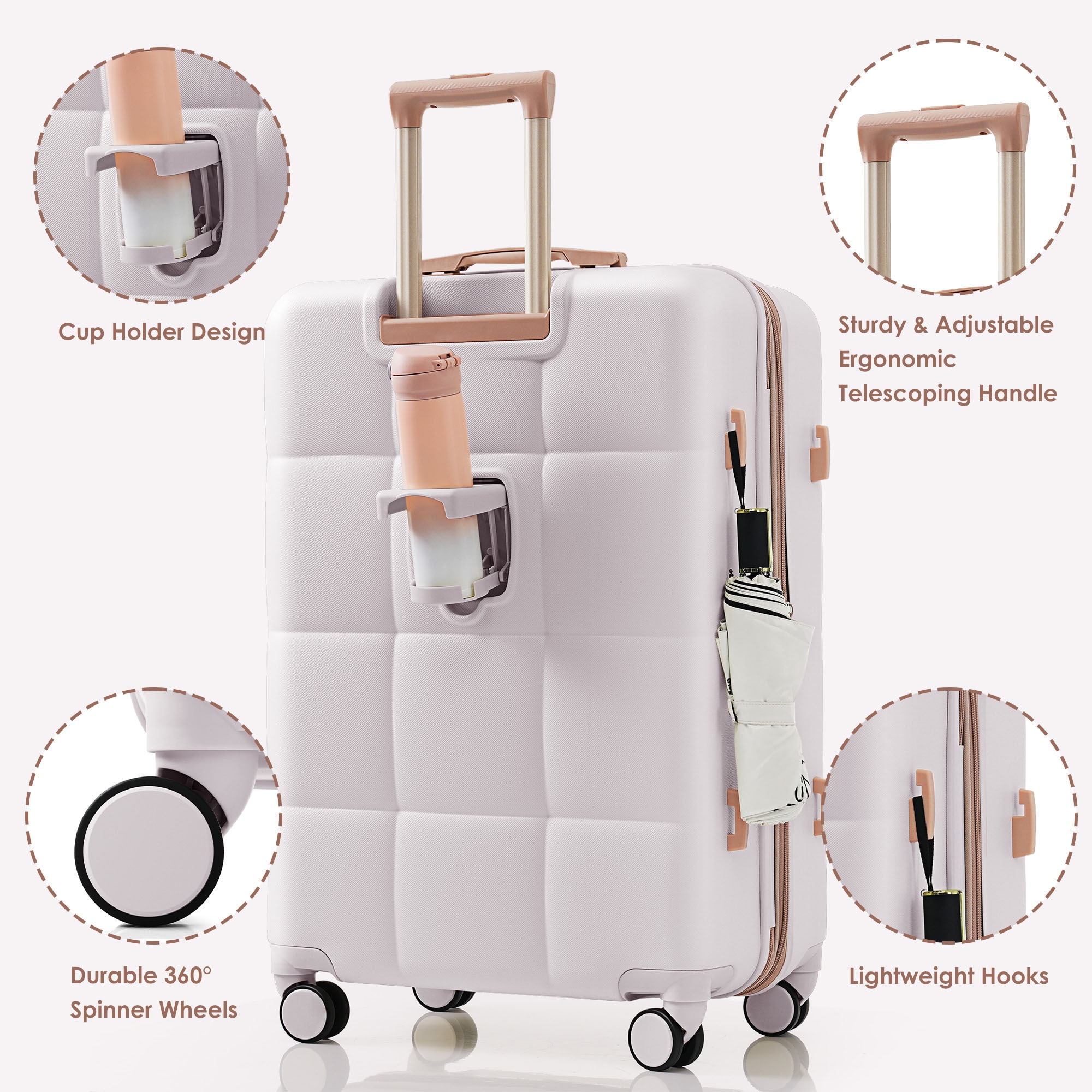 SINOFURN SYD9600005LG Luggage-And-Luggage-Sets - View #3