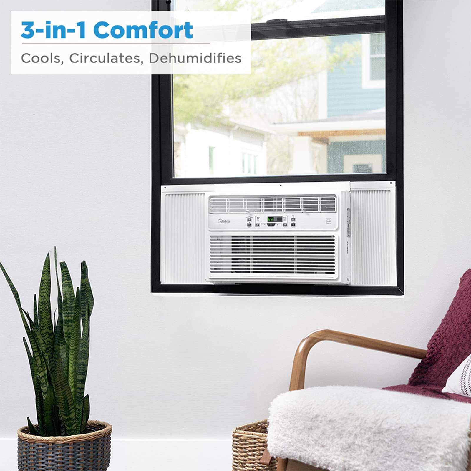 Kahomvis N7-QPF2-AAA Window-Air-Conditioners - View #2