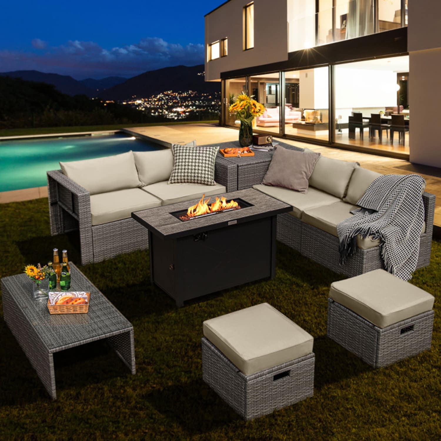 Mondawe MD-090-080 Patio-Conversation-Sets - View #2