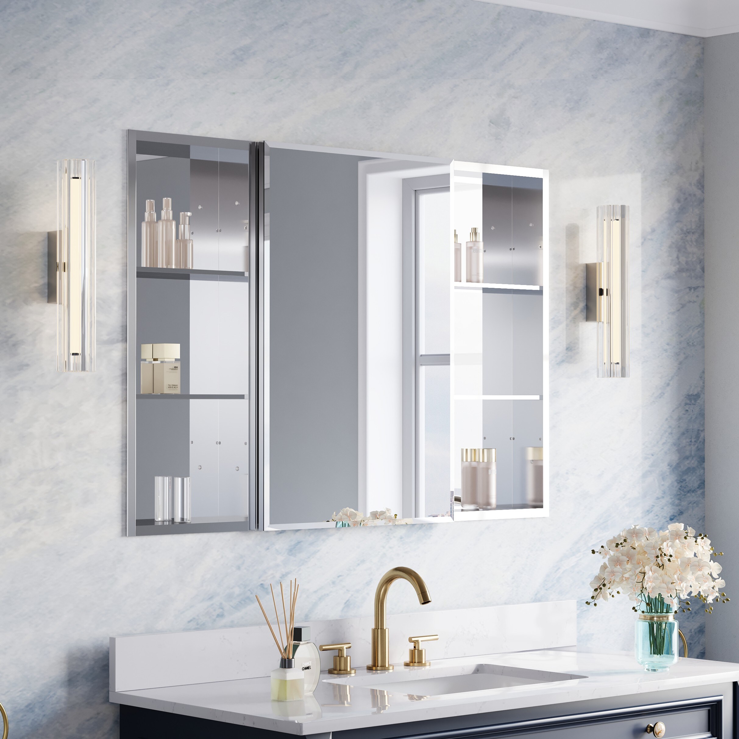 WELLFOR 1230MCB20L1230MC Bathroom-Wall-Cabinets - View #2
