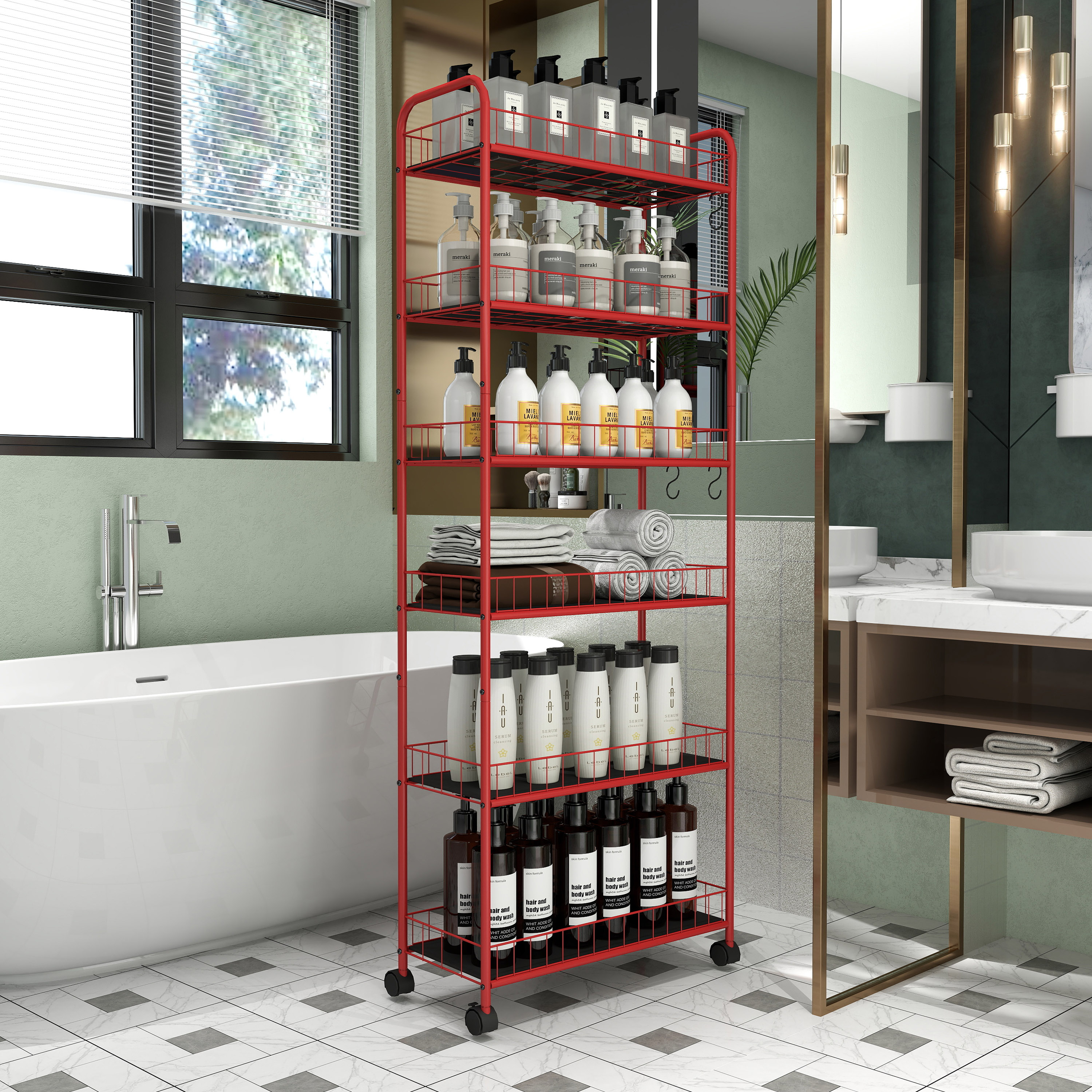 Damerin ZQ-DS-F15 Free-Standing-Shelving - View #9
