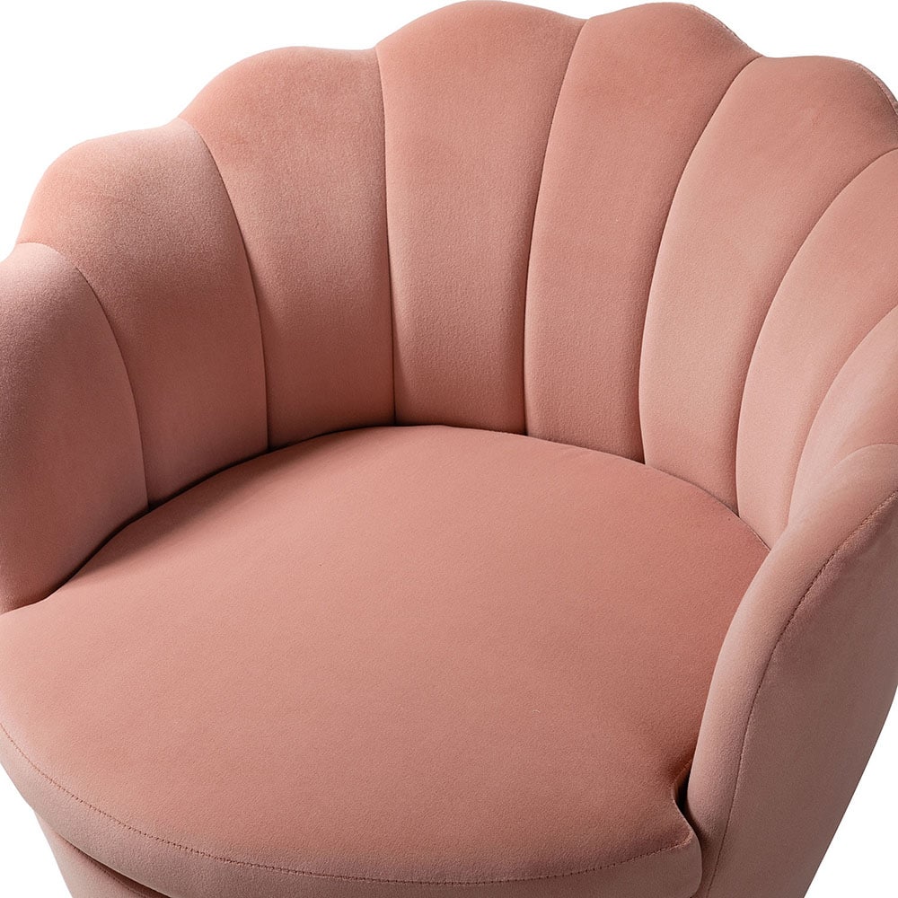 Pink fan chair hot sale