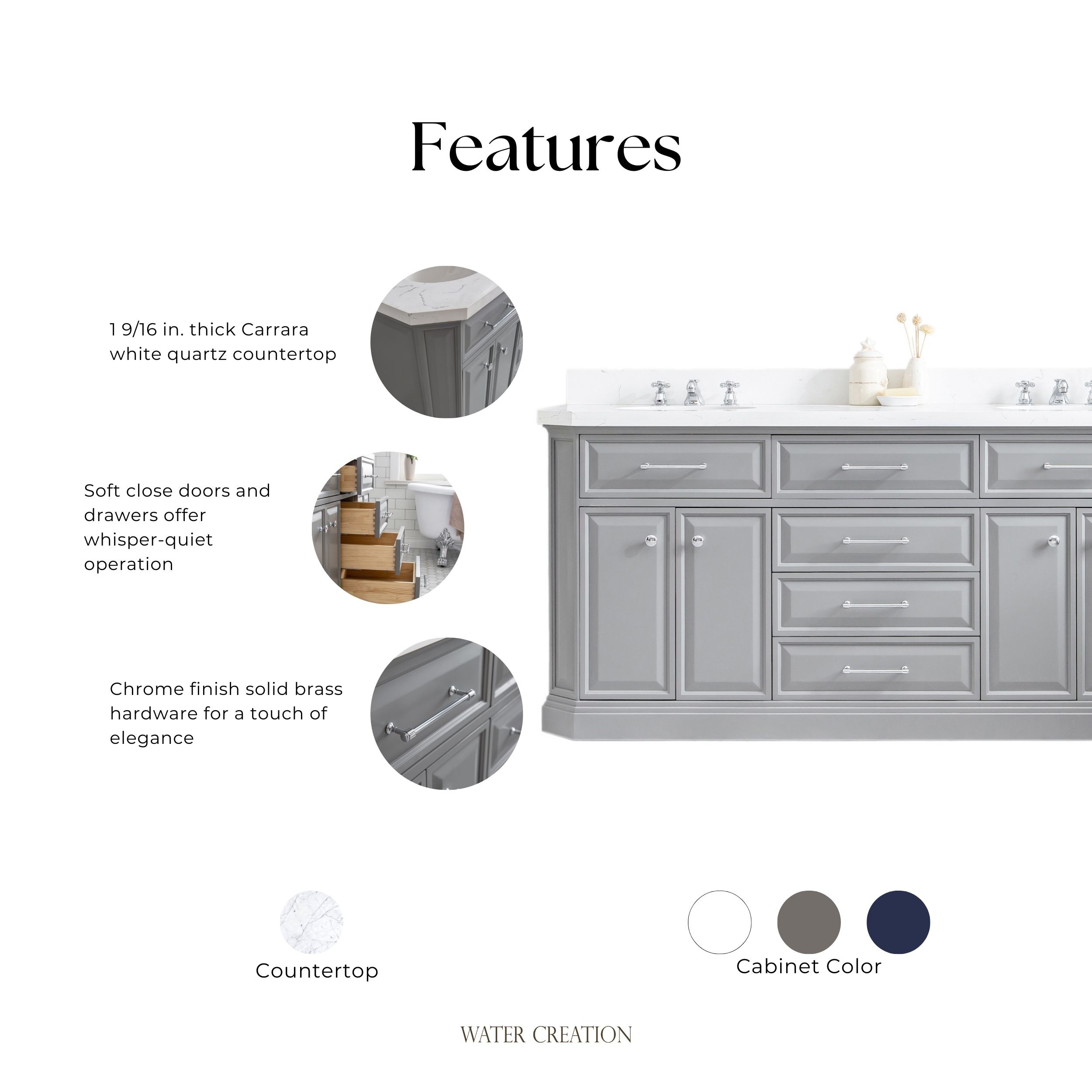Water Creation PA72C-0109CG Bath-Vanity-Combo - View #11