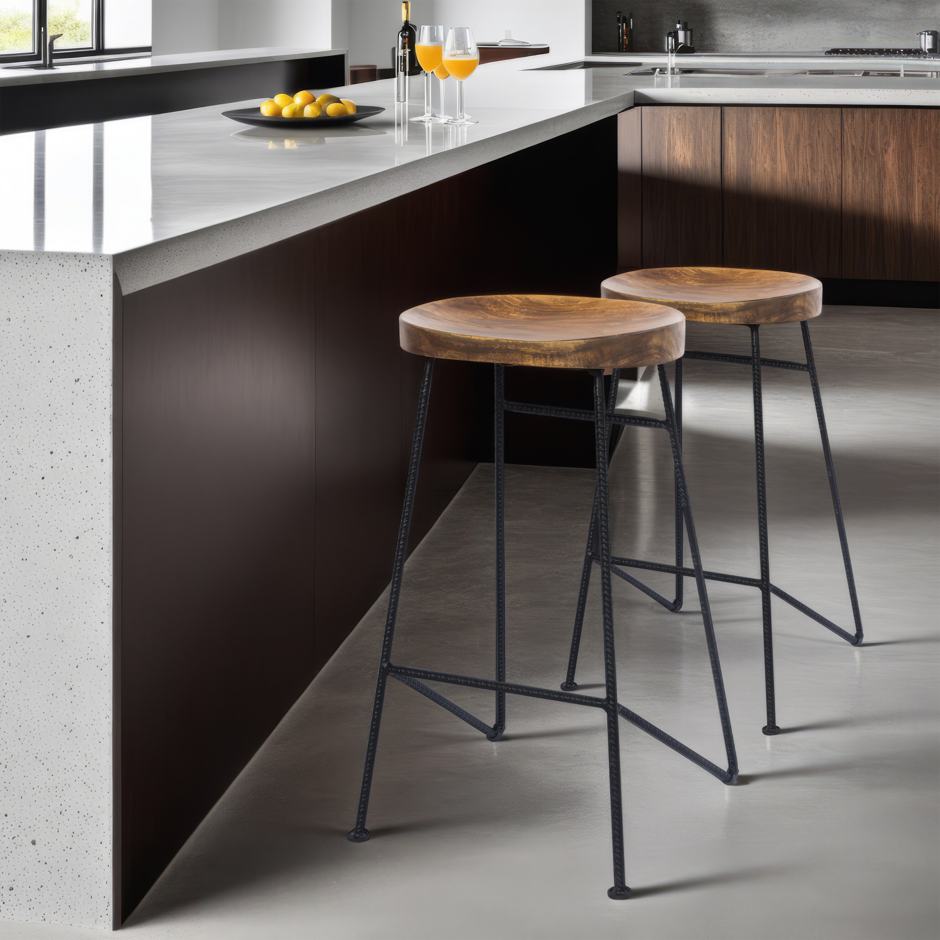 Benzara UPT-183797 stools - View #10