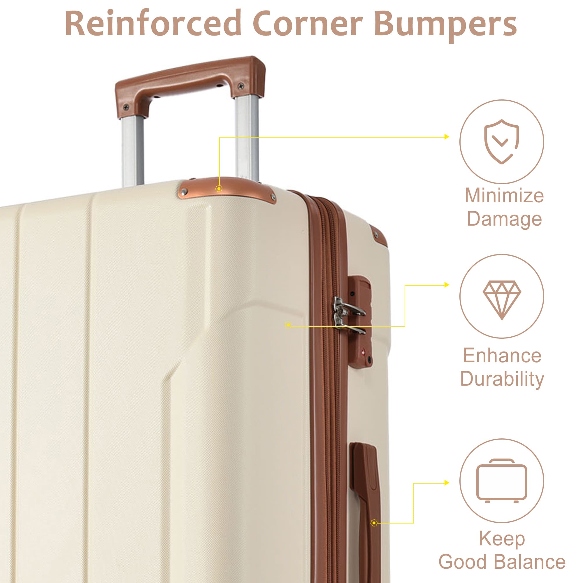 Bybafun YD9500014 Luggage-And-Luggage-Sets - View #4