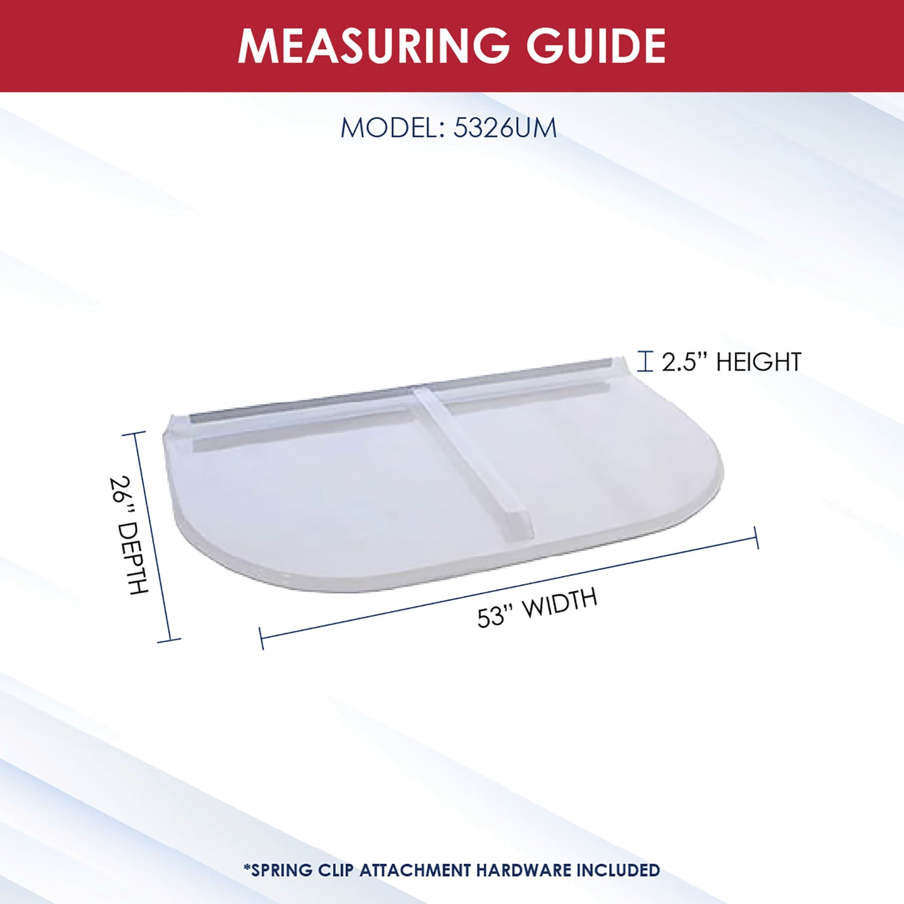 SHAPE PRODUCTS WW5326UM Area-Wall-And-Window-Well-Covers - View #2
