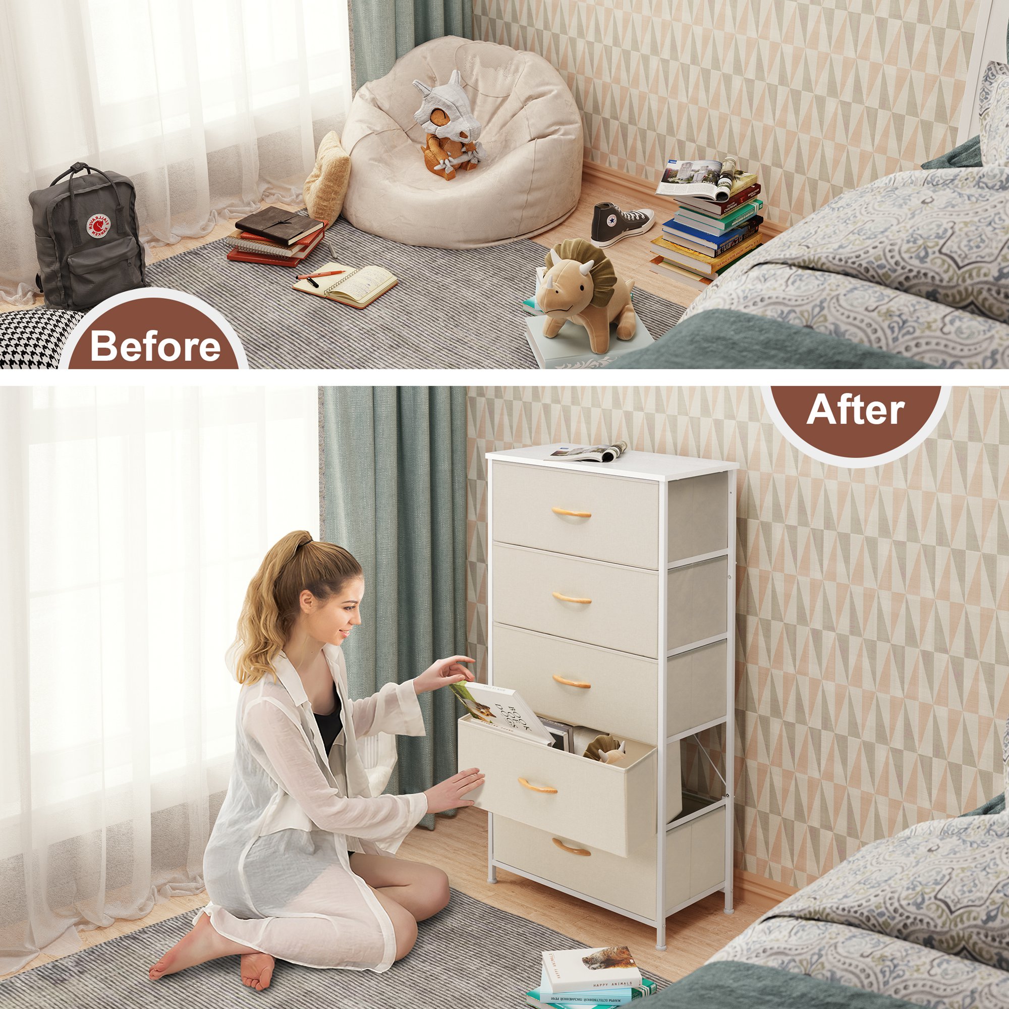 CloudFly CL-HD017BEI dressers - View #5