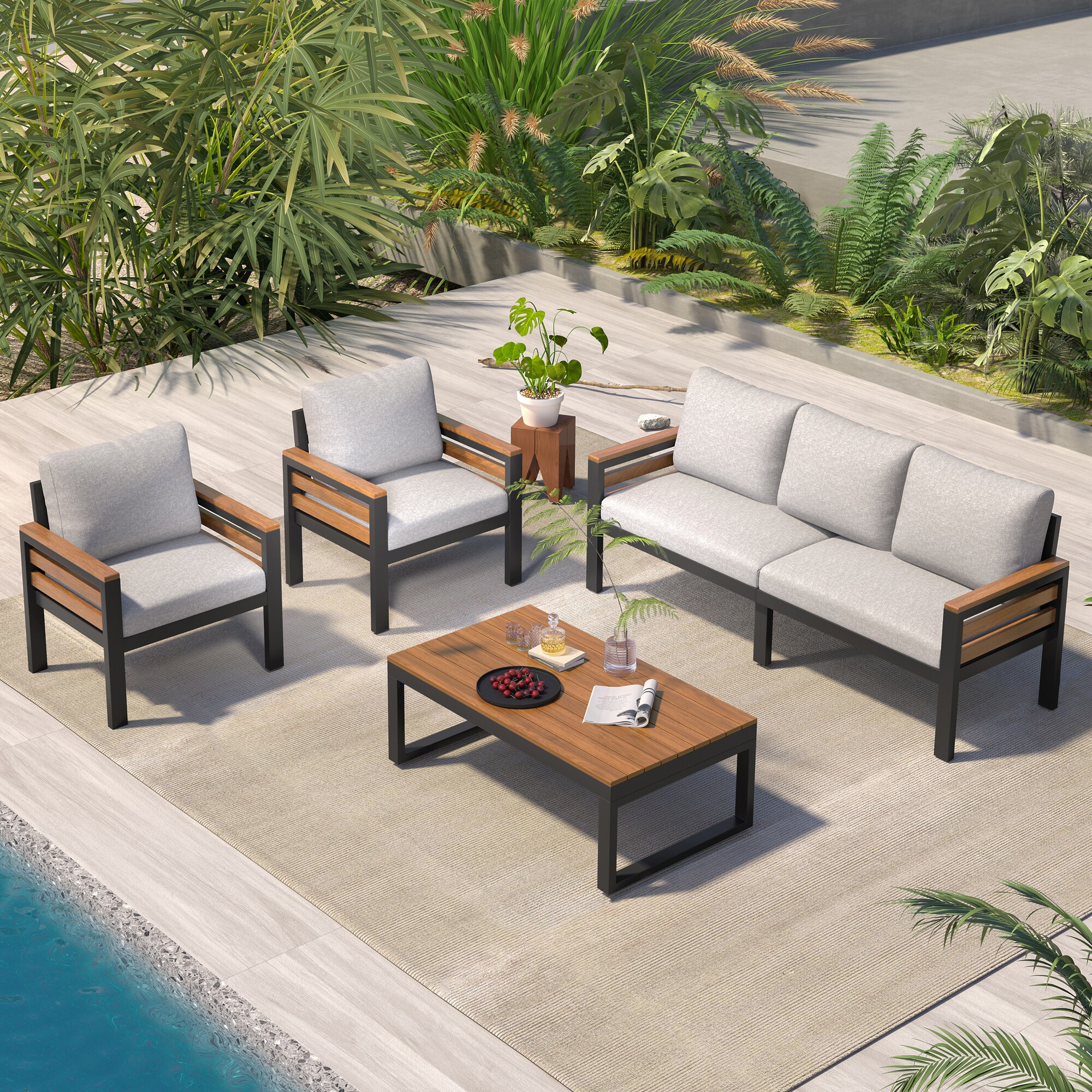 Bybafun YA3300129 Patio-Conversation-Sets - View #2