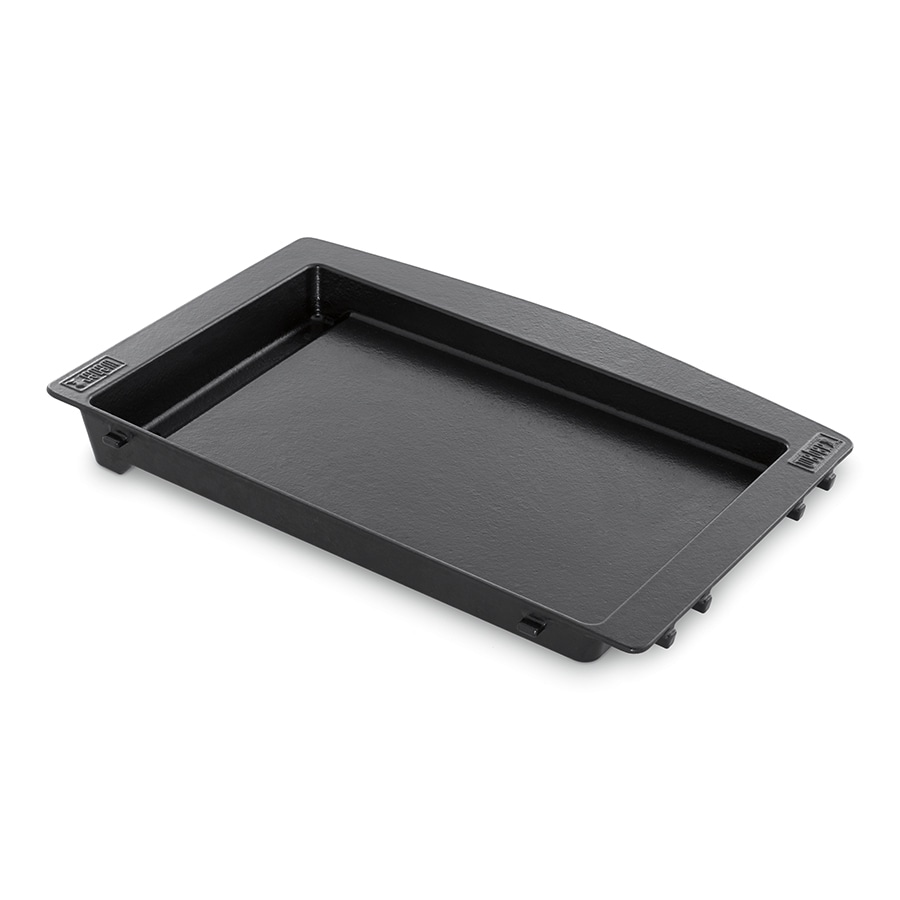 Black 2024 Plastic Serving Tray, 18.5in x 9.5in