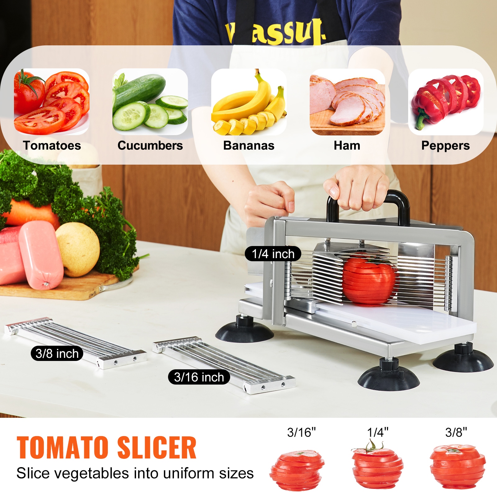 VEVOR SCFQQPJZTS1403767V0 Food-Slicers - View #2