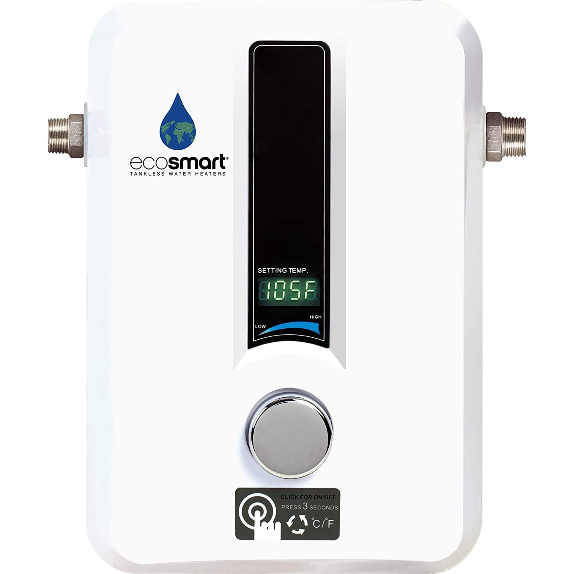 Ecosmart  ECO 11 13KW Electric Tankless Water Heater 240 Volts Self-Modulating