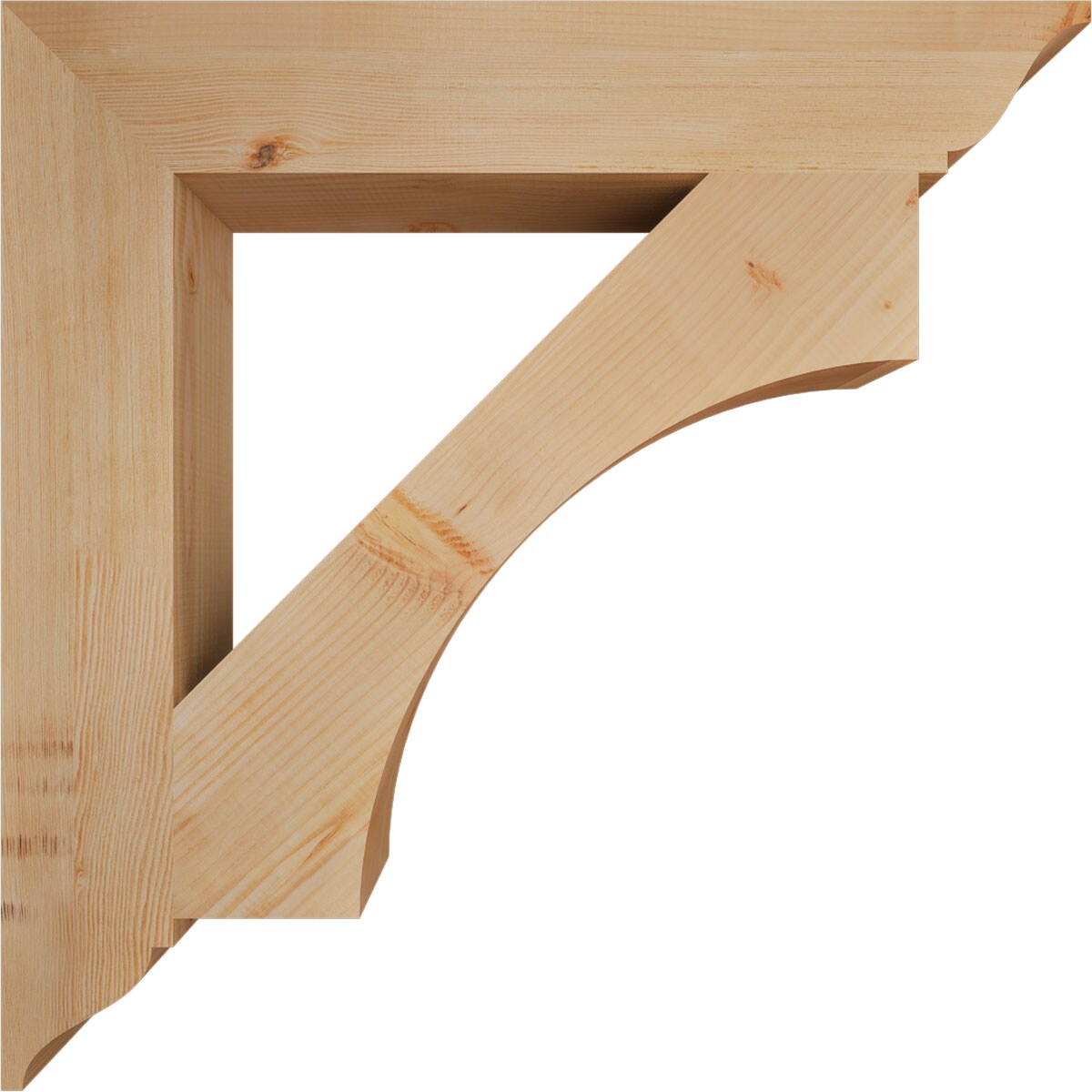 Ekena Millwork BKT06X38X38WTL01SDF Exterior-Brackets-Braces - View #3