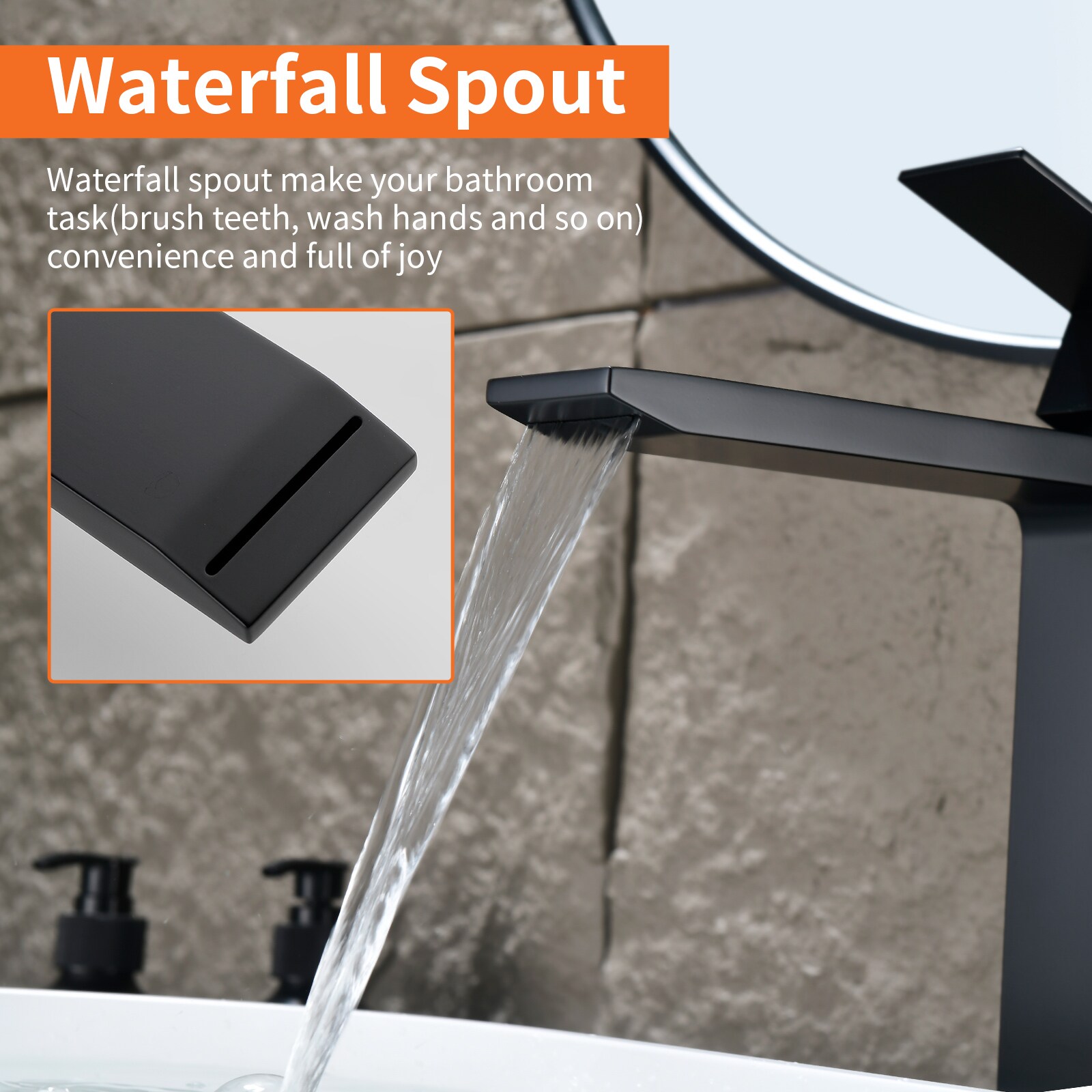 WELLFOR FH76135H-ORB-2 Lavatory-Faucets - View #4