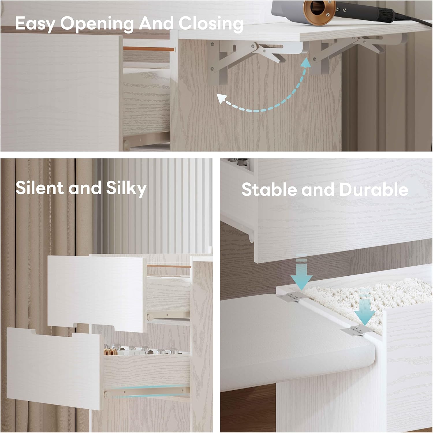 Likimio KZWVIJTFWEMH5HBG Bedroom-Vanities - View #8