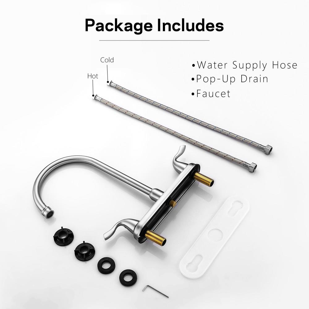 Parrot Uncle H-SLC2008-SS-EG Kitchen-Faucets - View #8