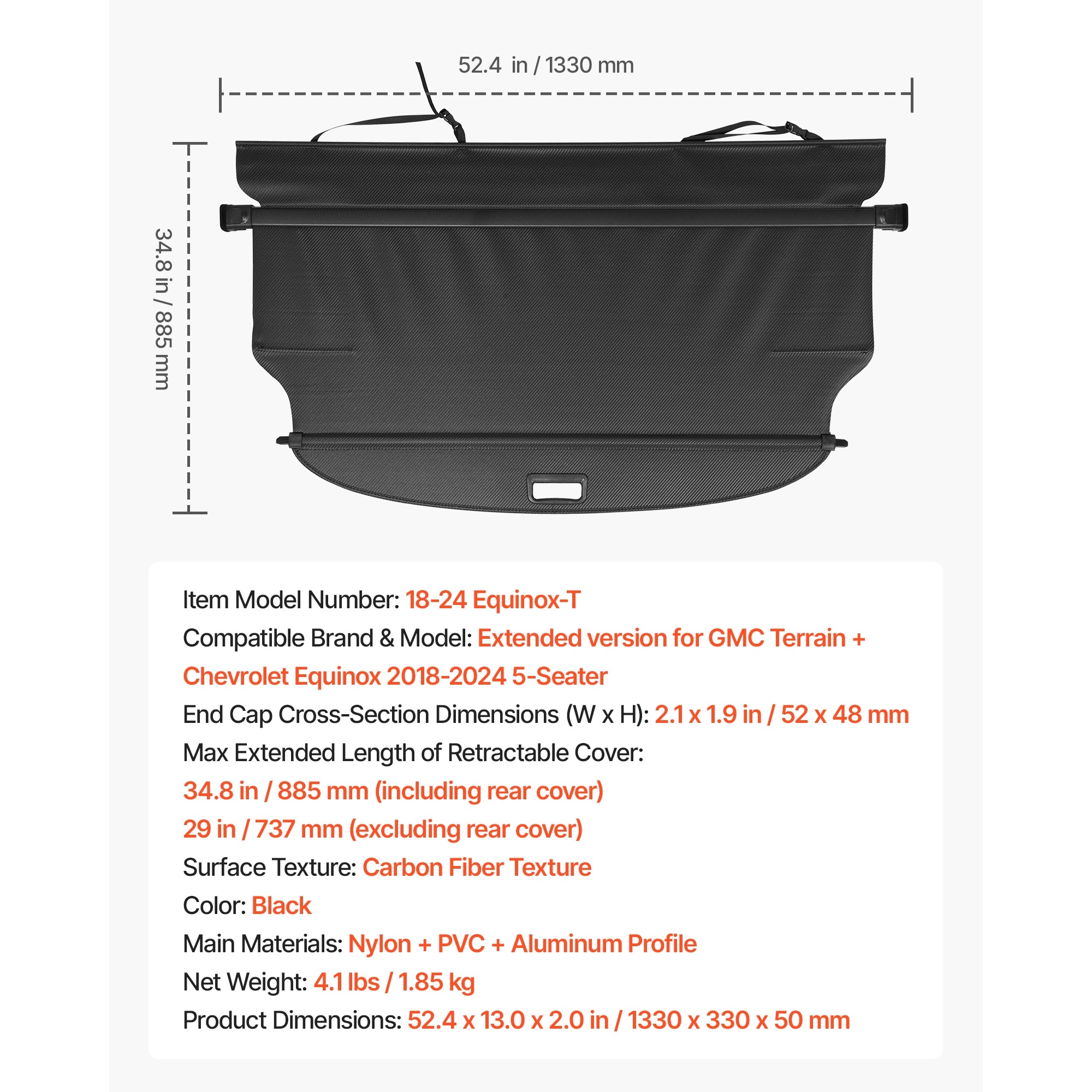 Vorene J-S1IFVW20A9UC Cargo-Carriers - View #3