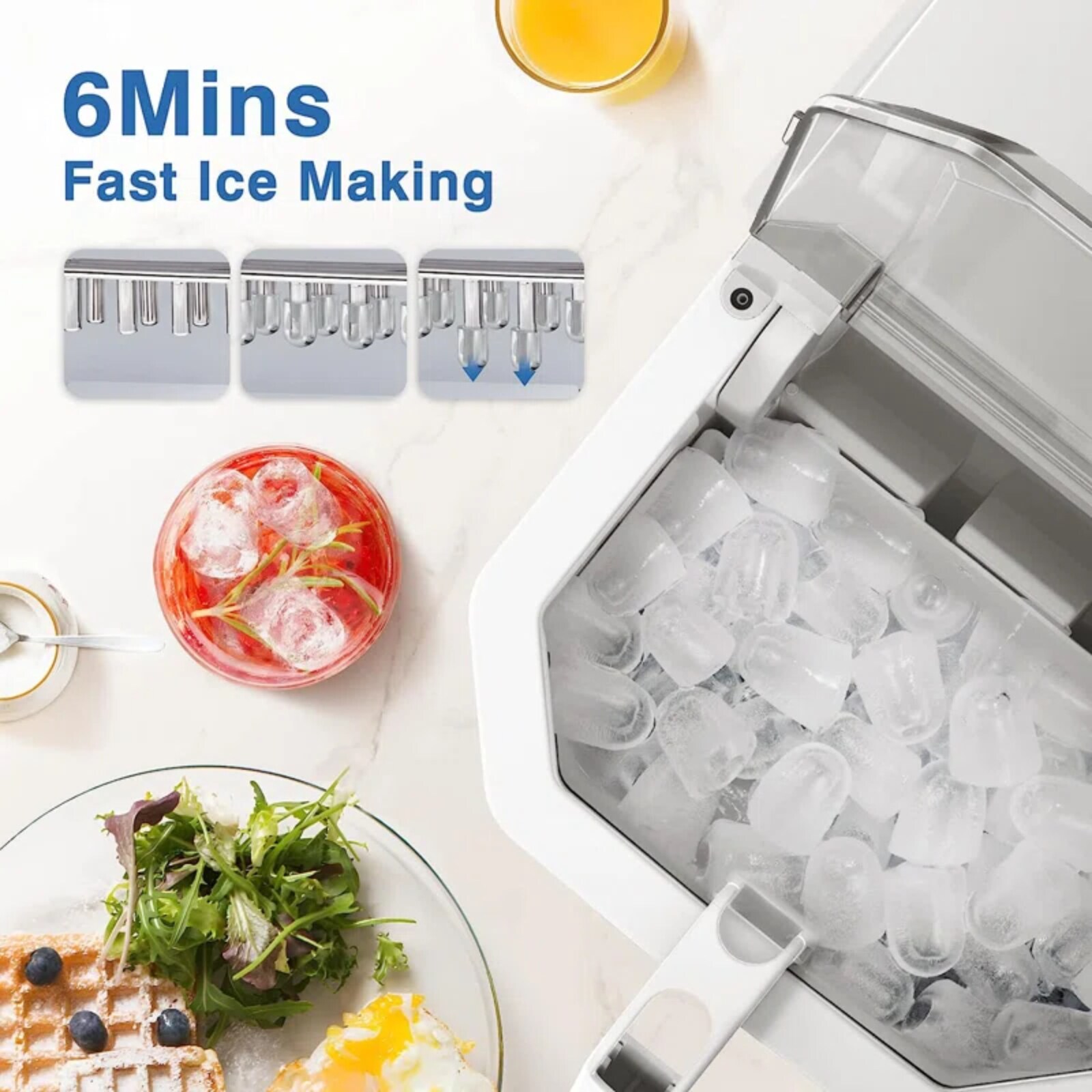 Antarctic Star Z5822G-WHITE Commercial-Ice-Makers - View #5