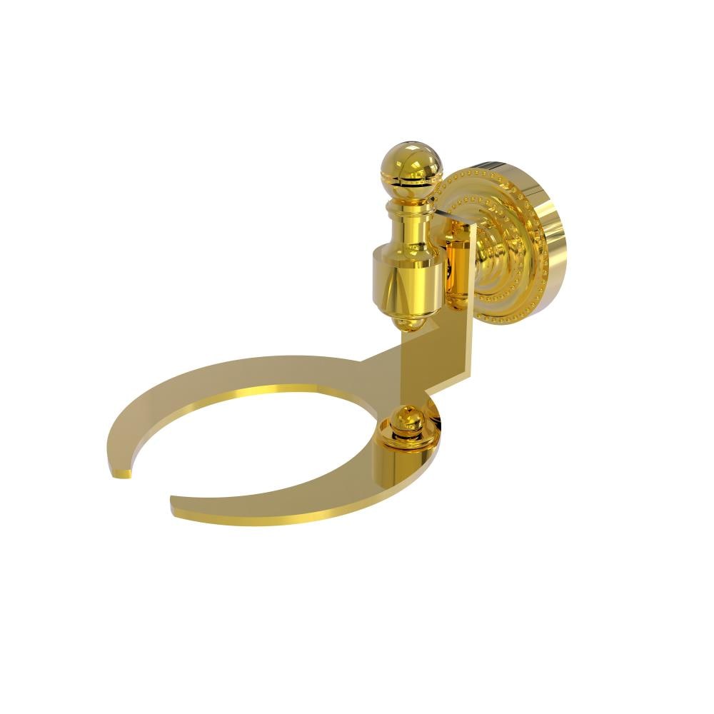 Allied Brass RD-32-PB Retro Dot Polished Brass Brass Soap Dish