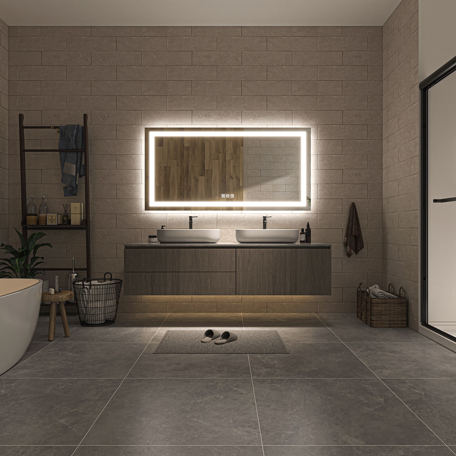 waterpar WPLO-2052 Framed-Bath-Mirrors - View #17