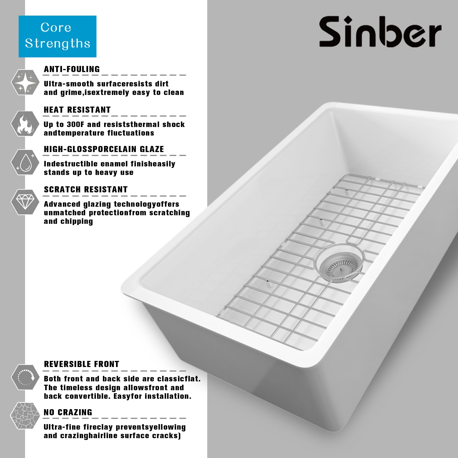Sinber F3219S-OLR Kitchen-Sinks - View #3