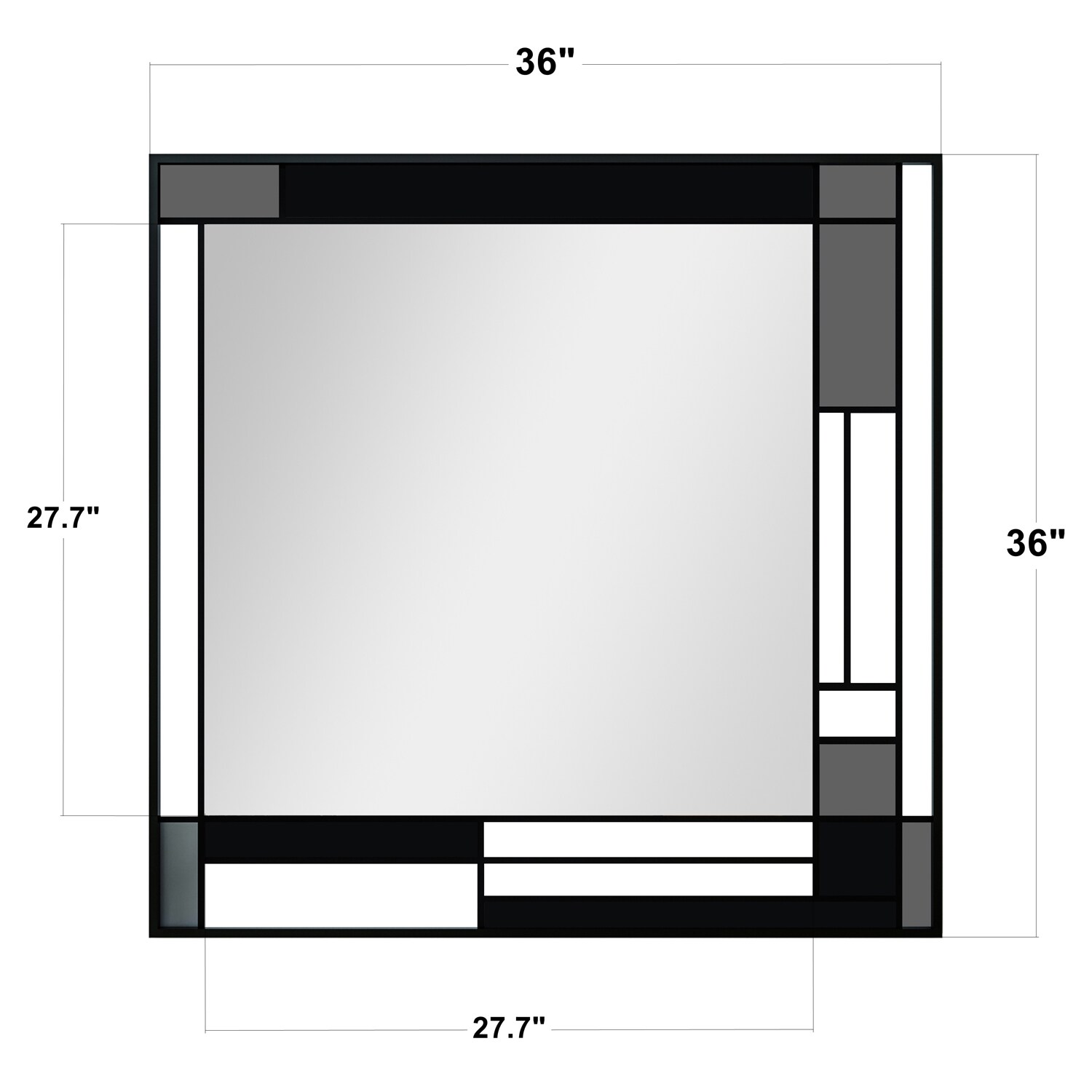 waterpar WPLO-2268 Framed-Bath-Mirrors - View #5