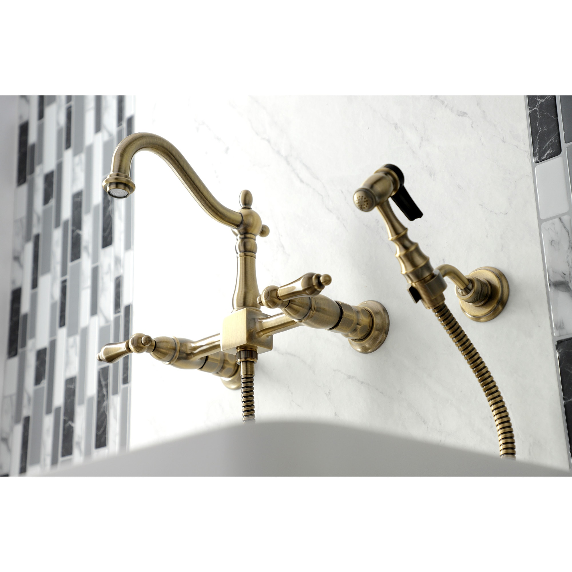 Kingston Brass WLKS1263ALBS Kitchen-Faucets - View #4