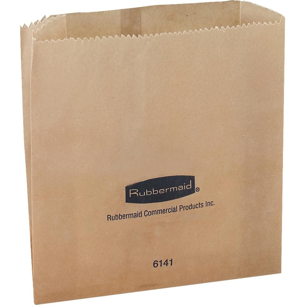 Rubbermaid Commercial 45-56 Gallon High Density Trash Bag Clear FG507900CLR 200 Count 