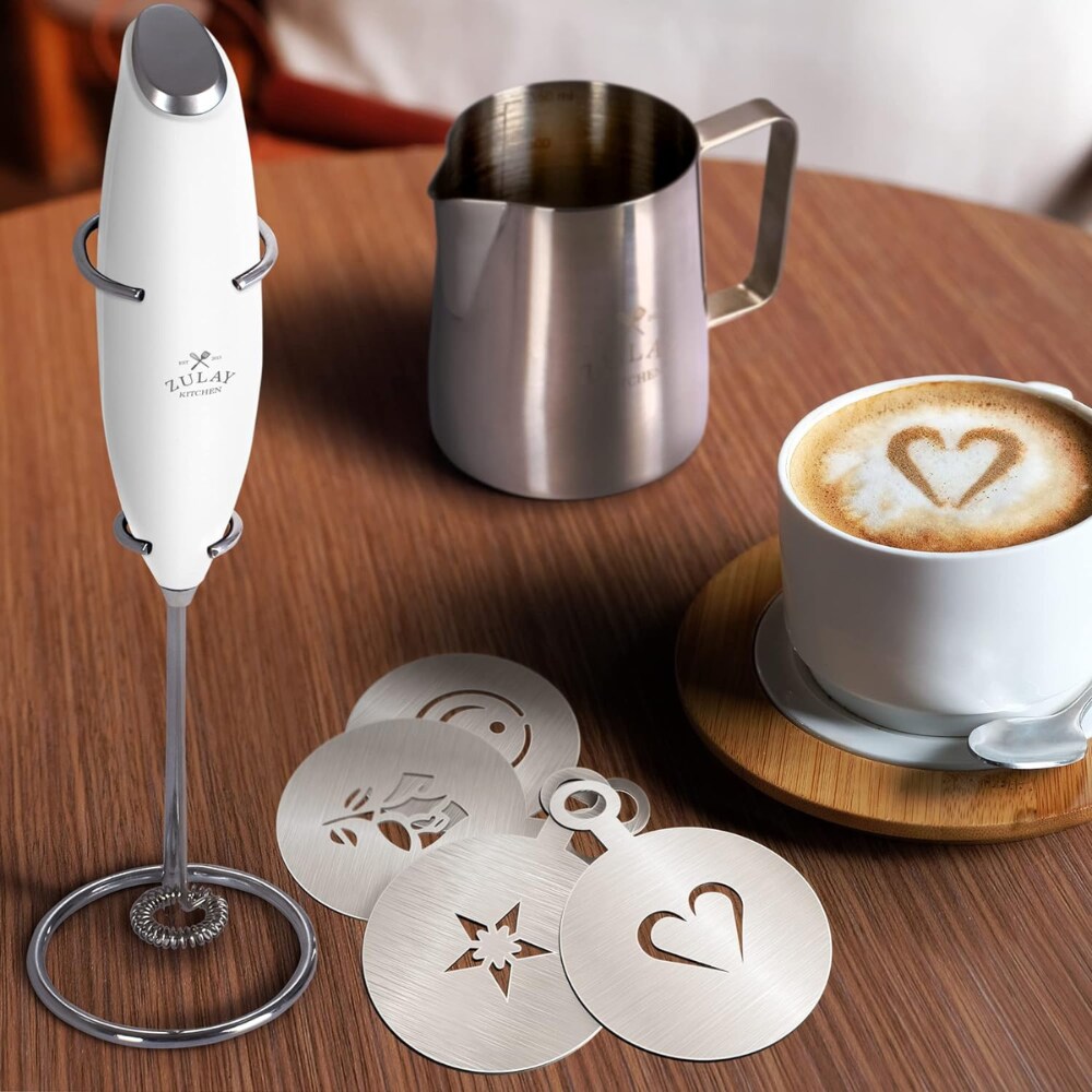 Zulay Executive Series Ultra Premium Gift Milk Frother For Coffee