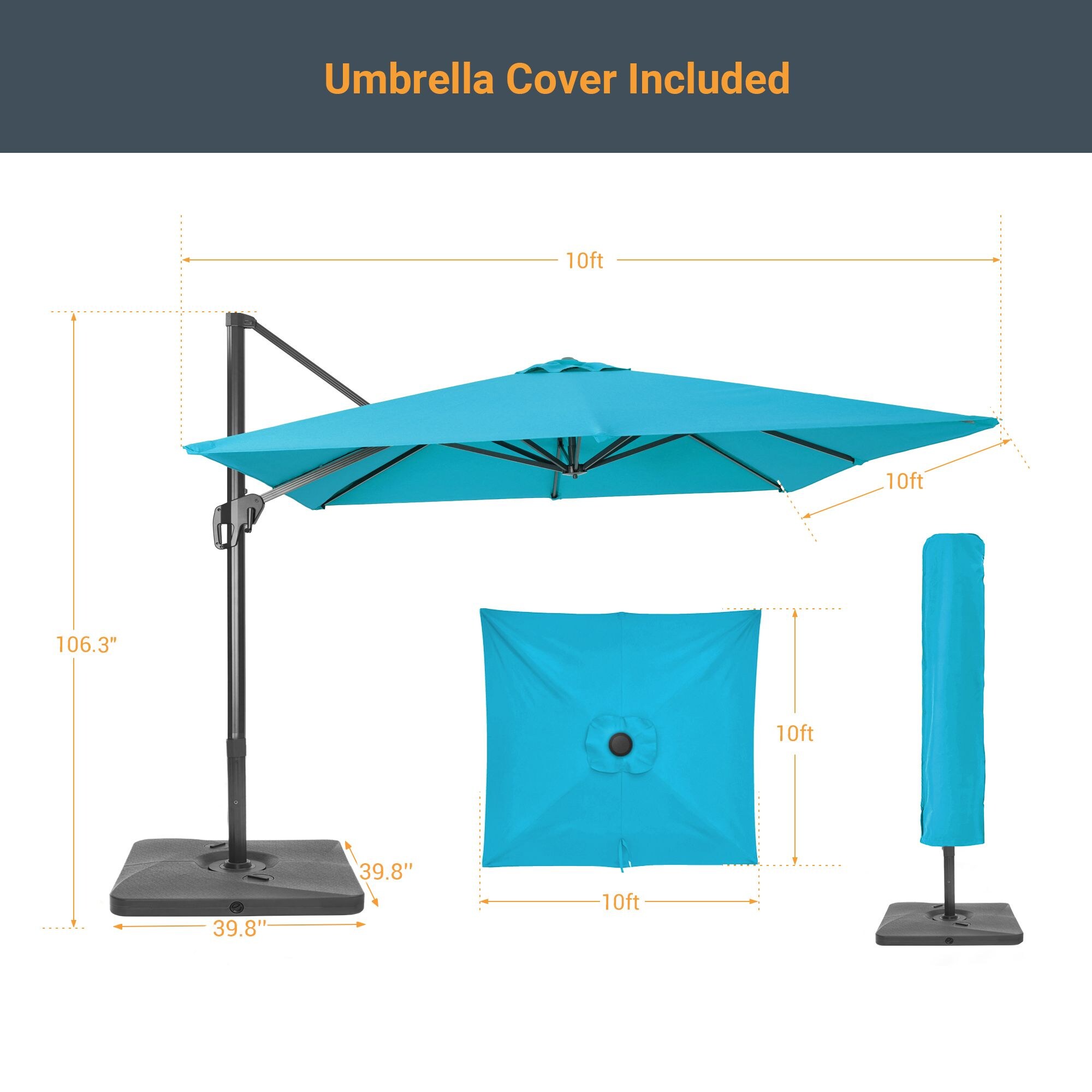 Sonkuki SD-ZD33-LB Umbrellas-2 - View #2