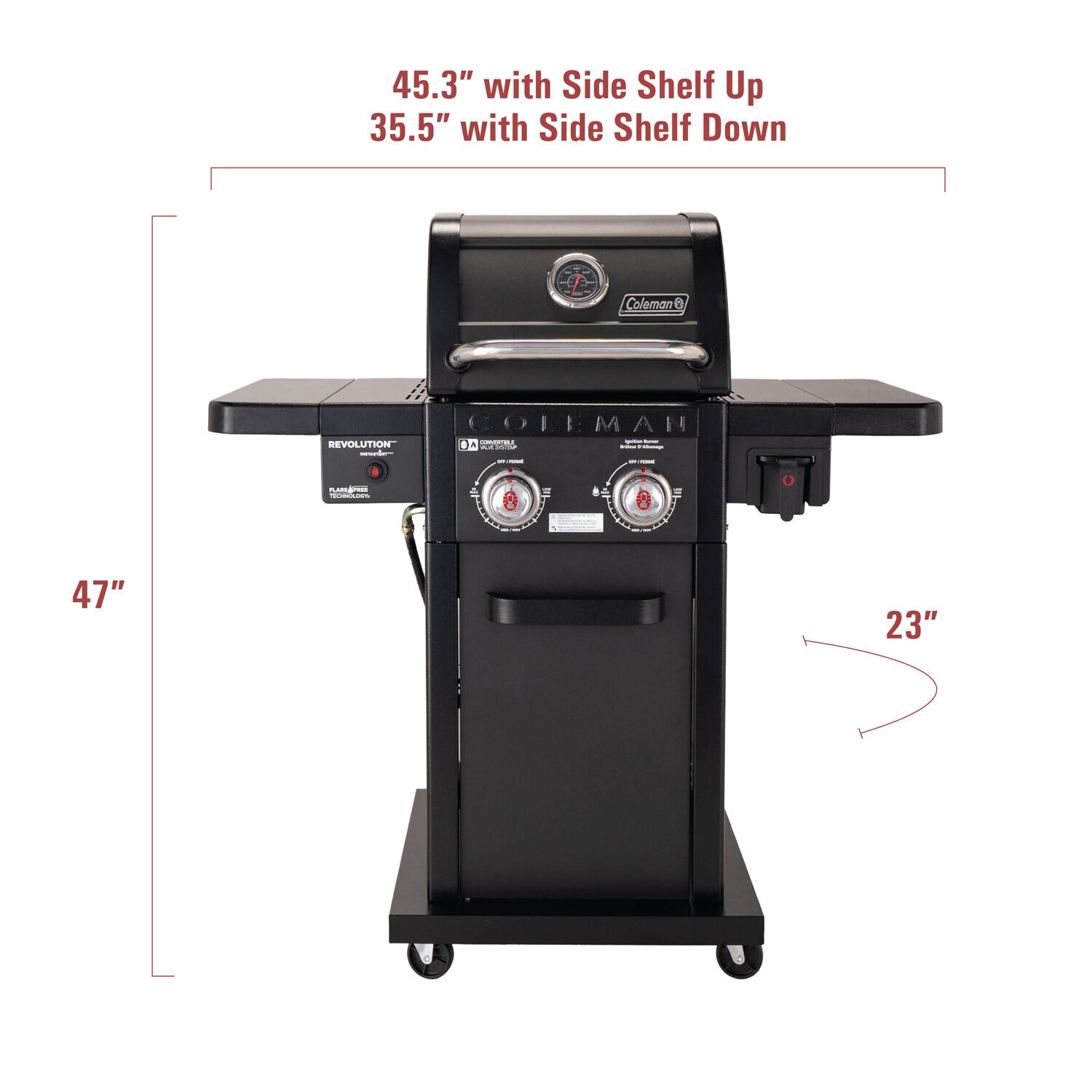 Coleman RV-201BBQ-3-KIT Gas-Grill - View #2