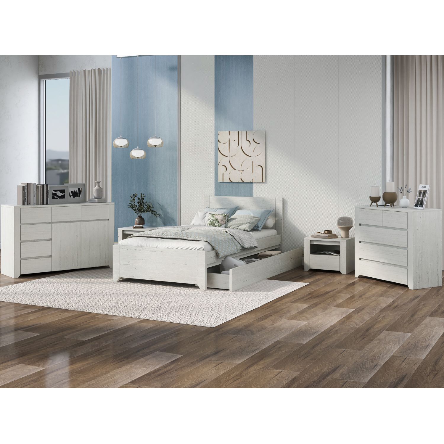 JASMODER BS503803AAW Bedroom-Sets - View #2