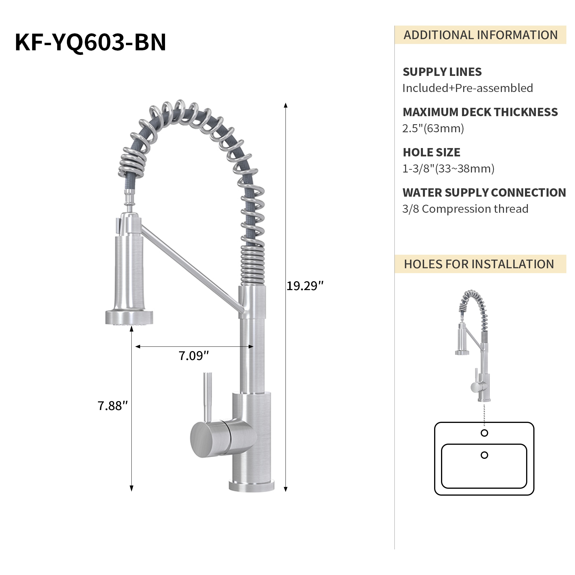 Vanityfus VF-BHL-62354 Kitchen-Faucets - View #3
