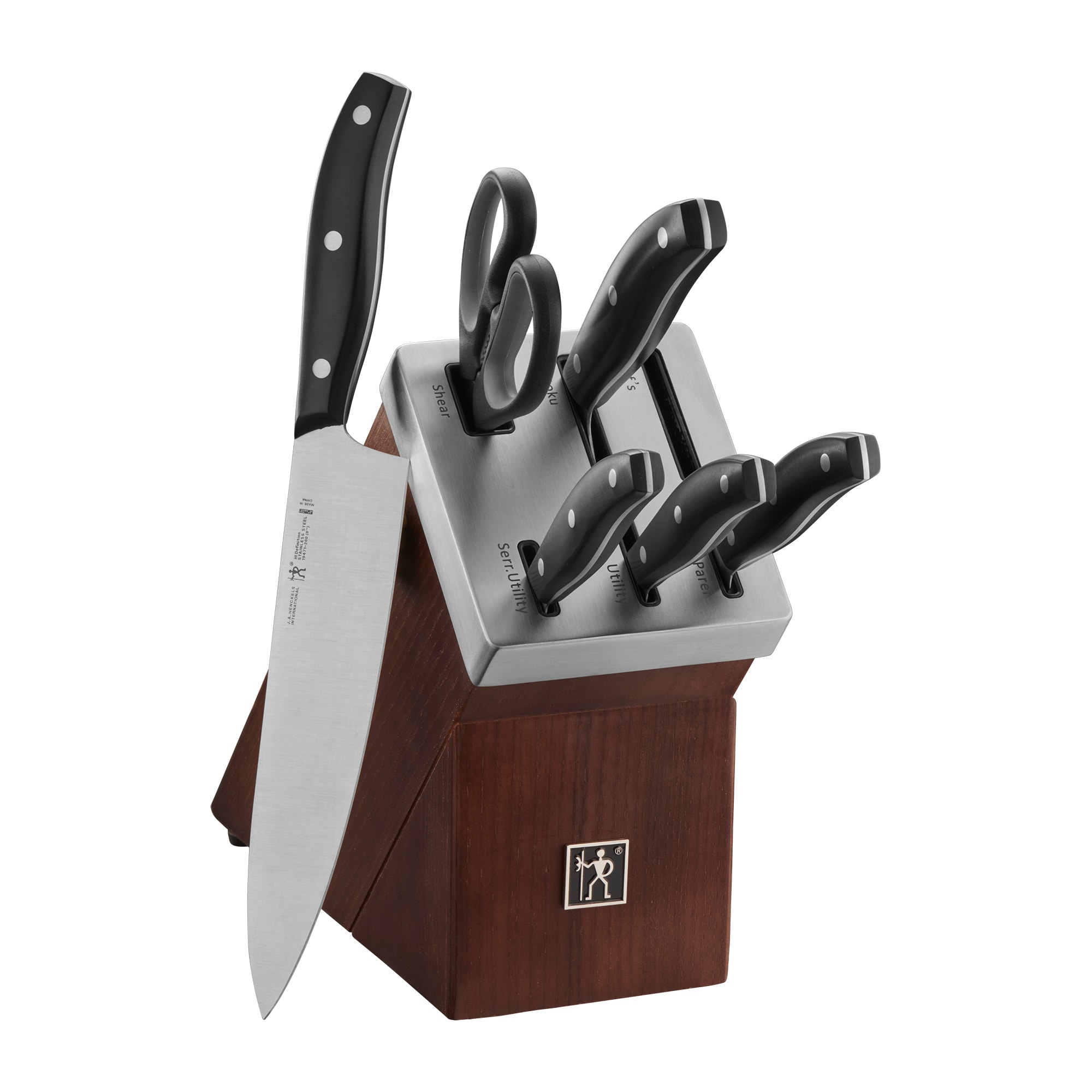 Ninja Foodi StaySharp Slot knife block Stainless steel Black