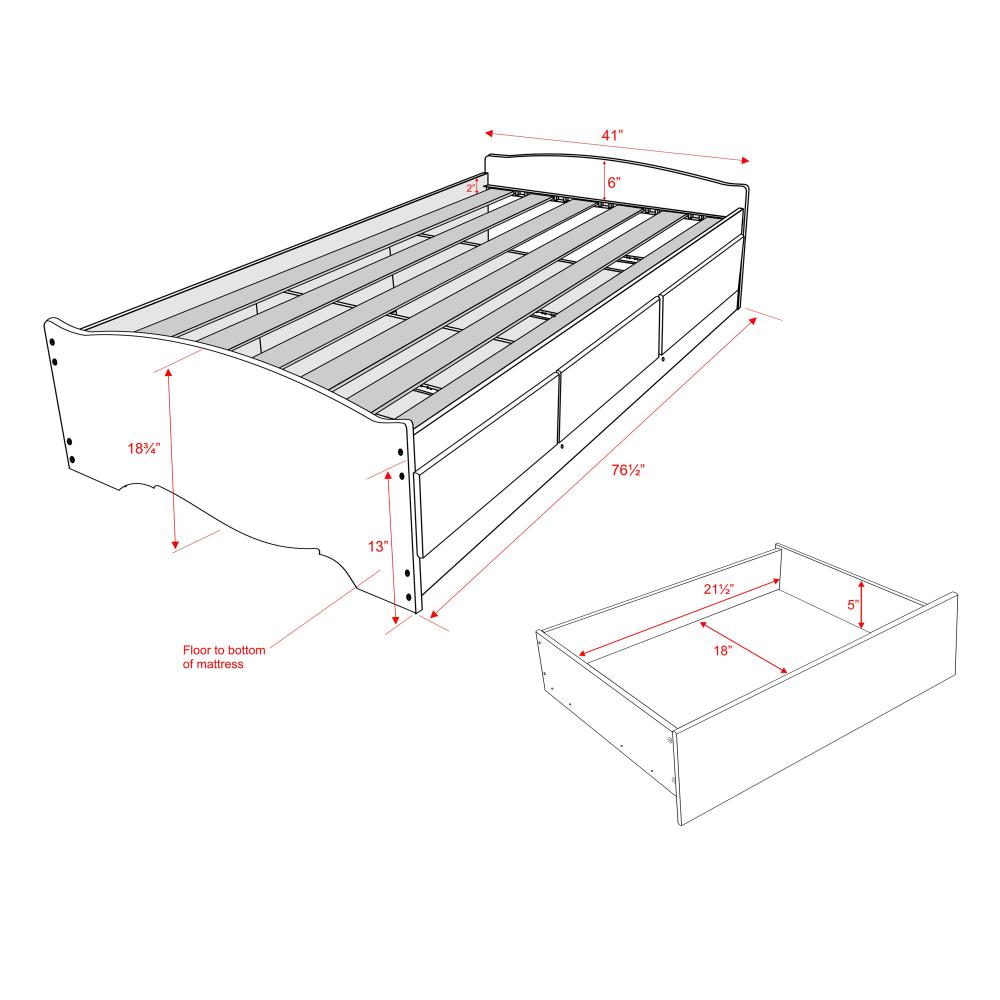 Prepac BBT-4100-2K beds - View #6