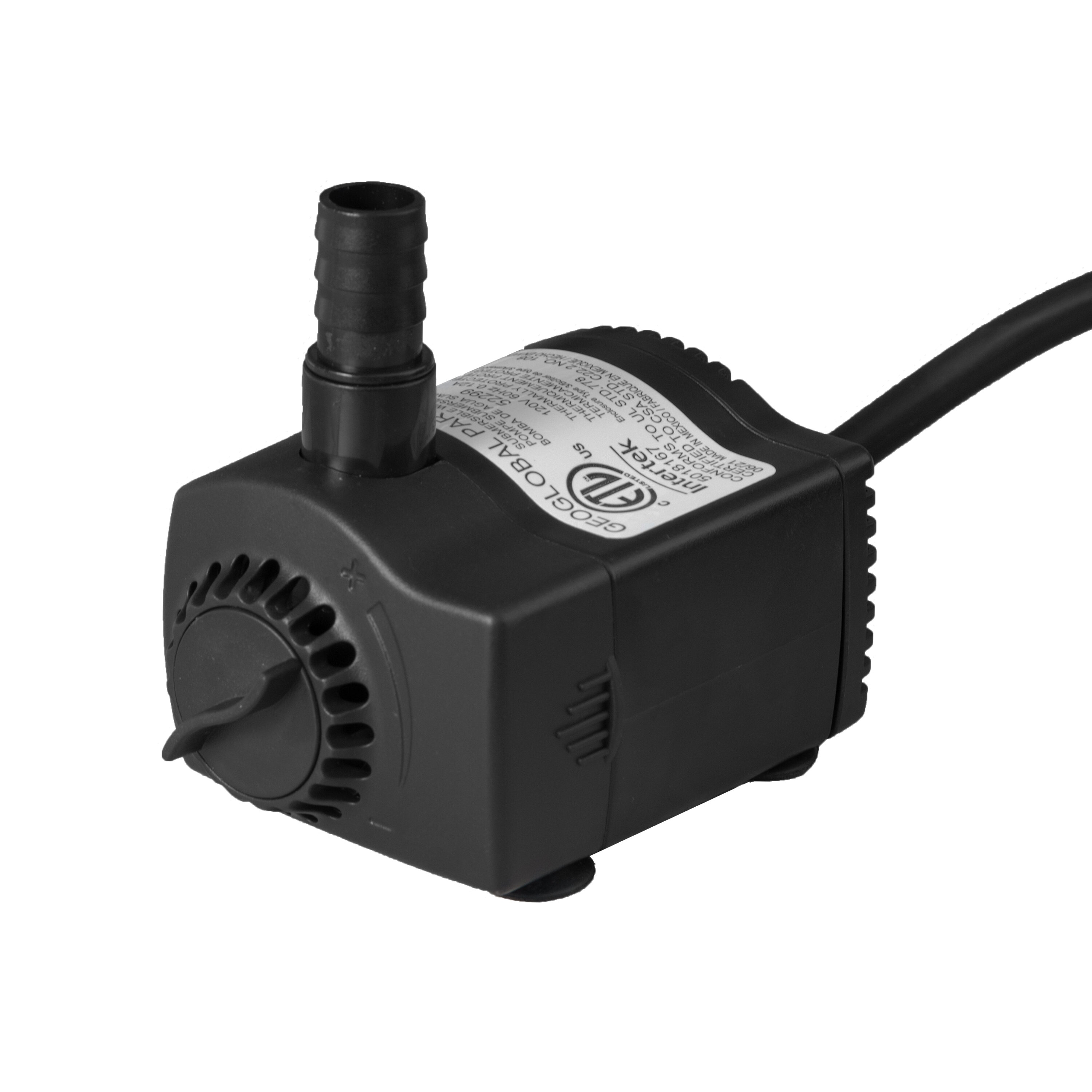 pond boss 435-GPH Submersible Corded Electric Fountain Pump in the Pond ...